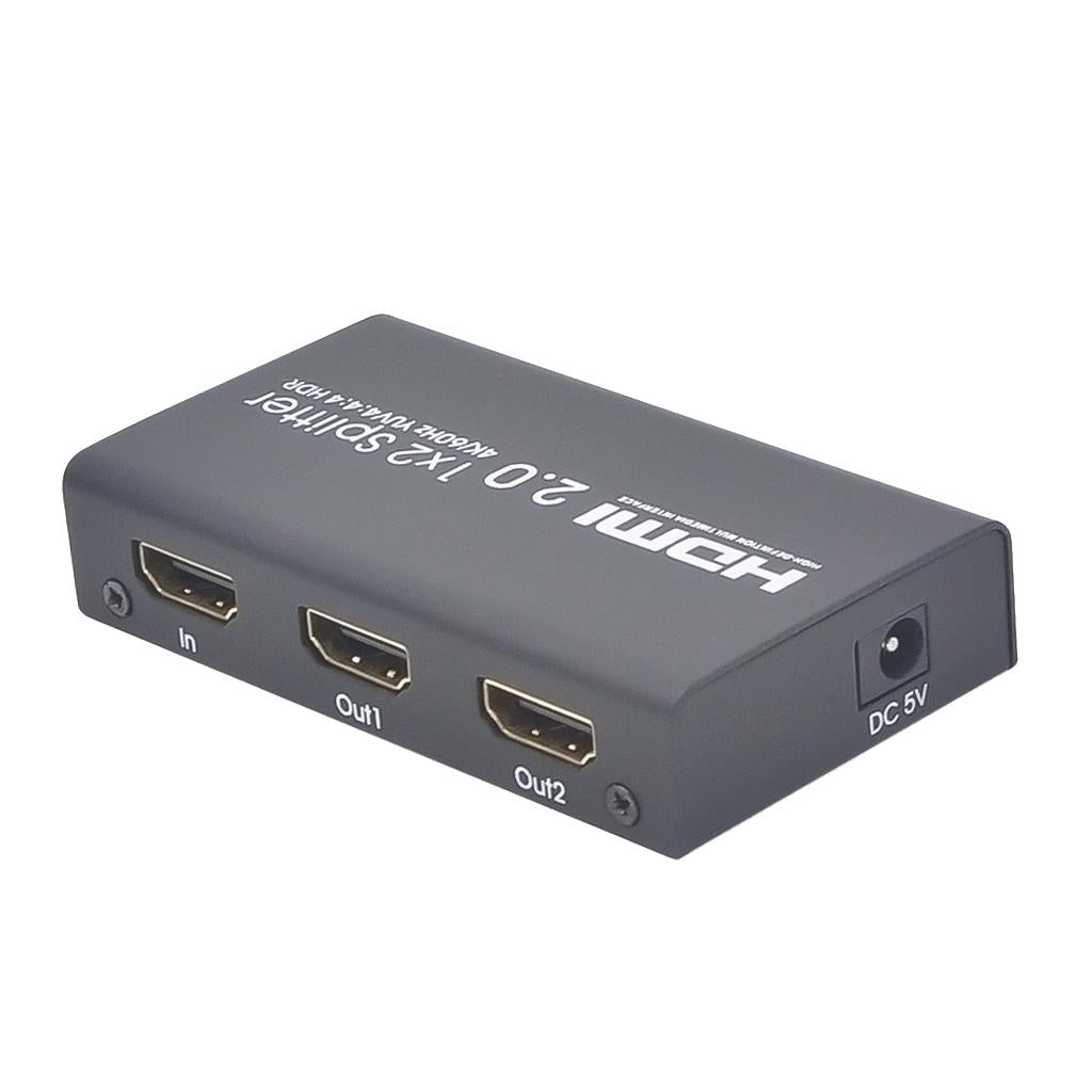 1 in 2 Out HDMI Splitter Support Full HD 4k for Xbox HDTV