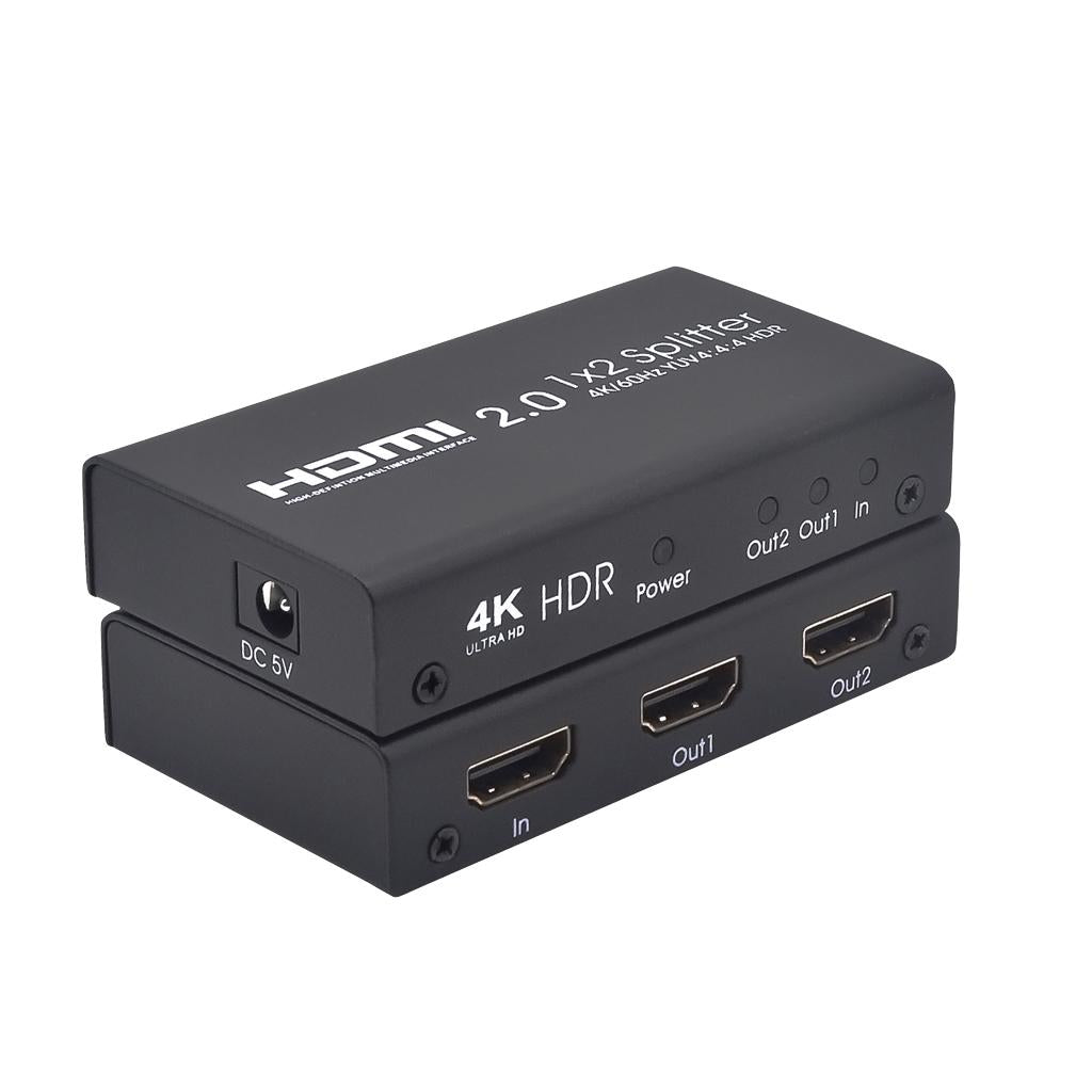 1 in 2 Out HDMI Splitter Support Full HD 4k for Xbox HDTV