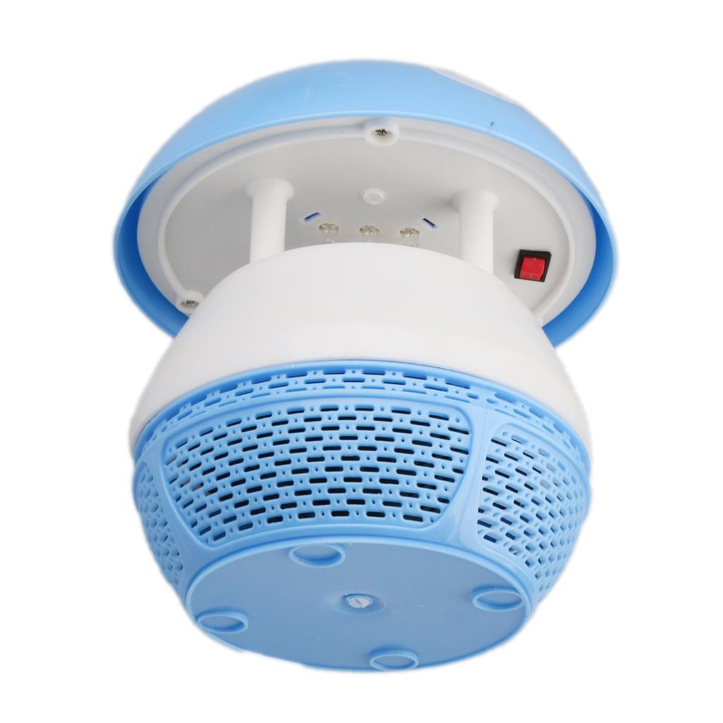 2.5W USB Mushroom Insect-repelling Lamp Insect Fly Pest Zapper Killer Blue