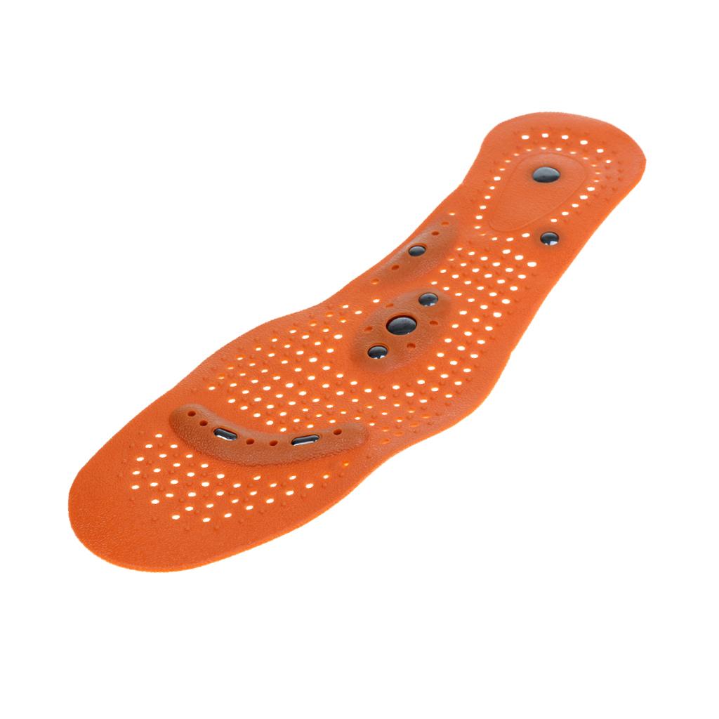 1 Pair Unisex Magnetic Therapy Massage Insoles Health Care Shoes Cushion M