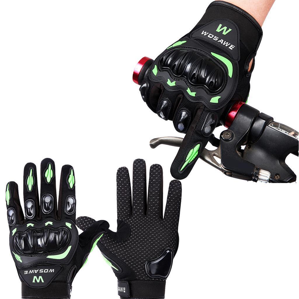 1 Pair Full Finger Cycling Bike Gloves Motorcycle Motorbike Offroad Glove XL