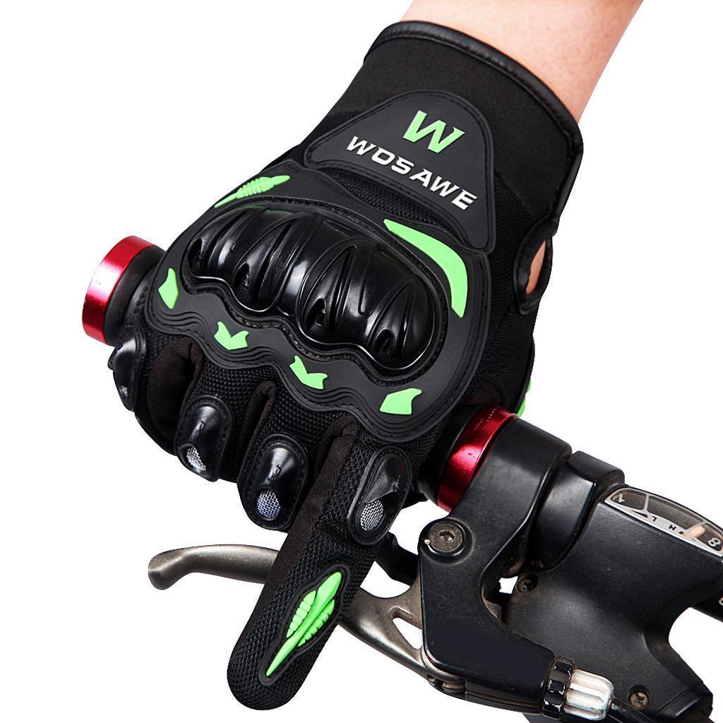 1 Pair Full Finger Cycling Bike Gloves Motorcycle Motorbike Offroad Glove XL