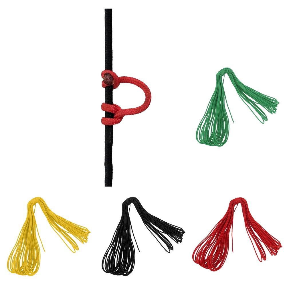 18m 2.4mm Hunting Archery Release Bow String Nock D Loop Bowstring black