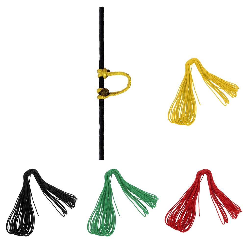 18m 2.4mm Hunting Archery Release Bow String Nock D Loop Bowstring black