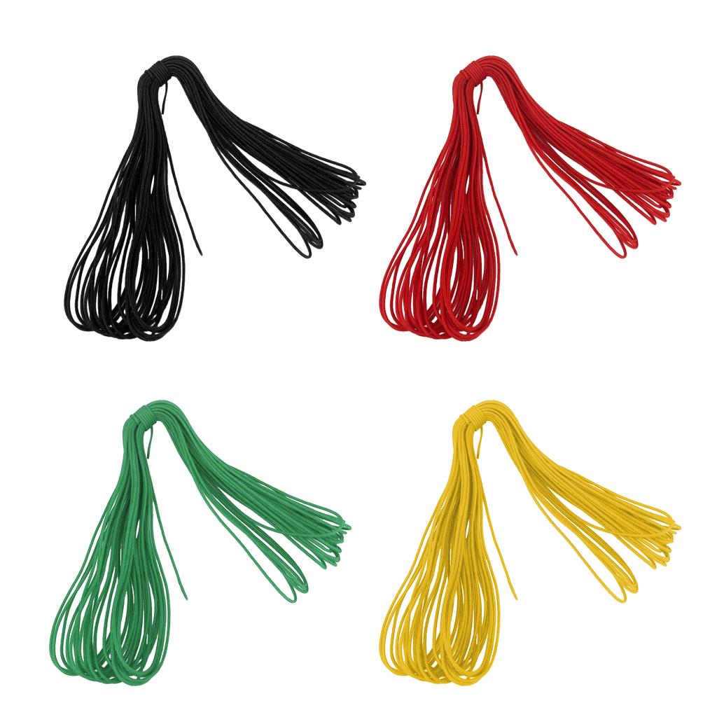 18m 2.4mm Hunting Archery Release Bow String Nock D Loop Bowstring black