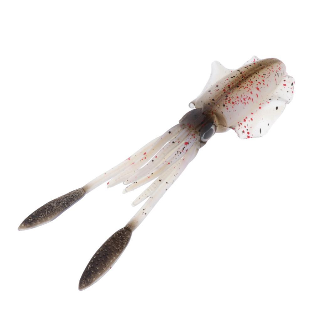 1pc Squid Lure Soft Baits Octopus Squid Skirt Lure Sea Fishing Accessories D