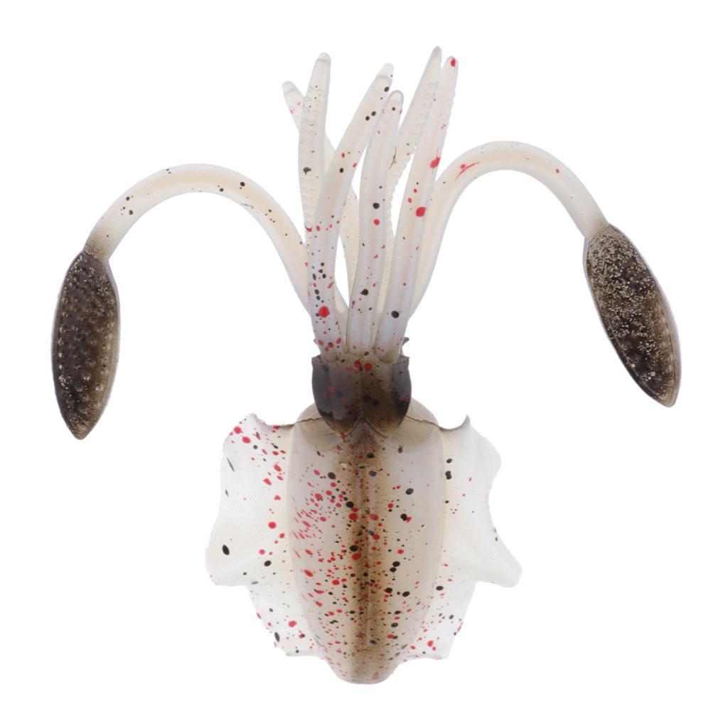 1pc Squid Lure Soft Baits Octopus Squid Skirt Lure Sea Fishing Accessories D