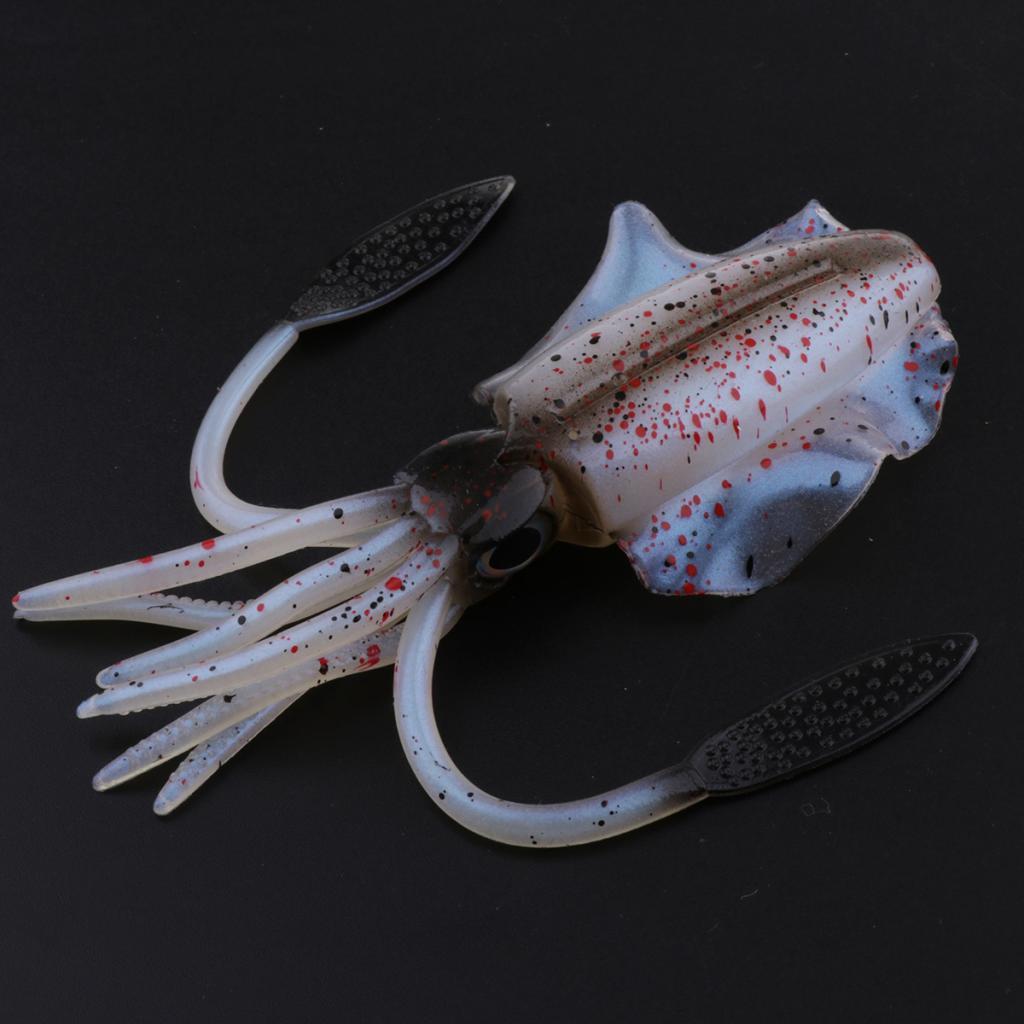 1pc Squid Lure Soft Baits Octopus Squid Skirt Lure Sea Fishing Accessories D