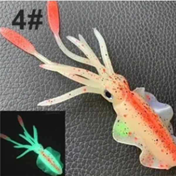 1x Simulation 3D Luminous Squid Bait