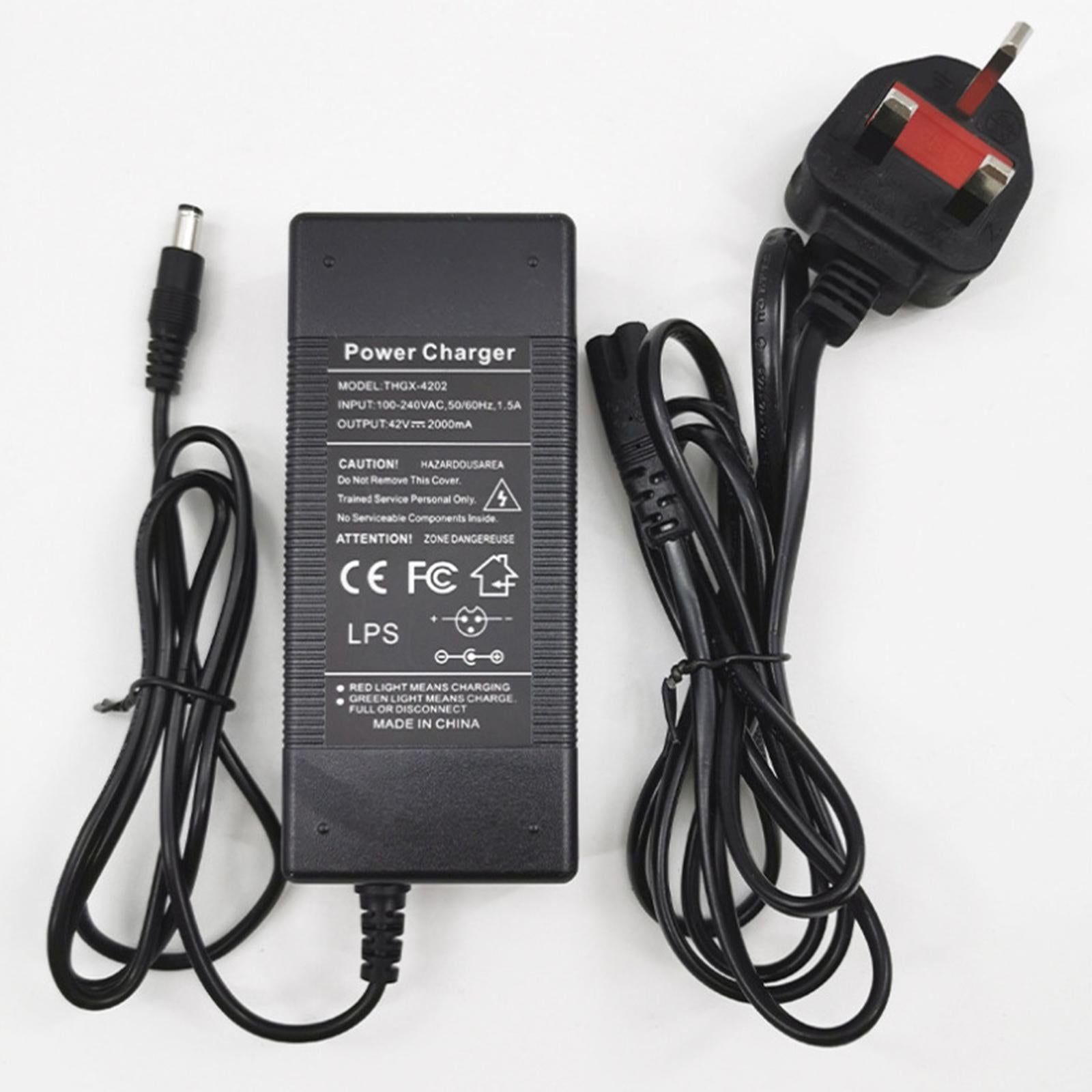 1 Piece Electric Scooter Charger UK Plug for Xiaomi M365 Scooter