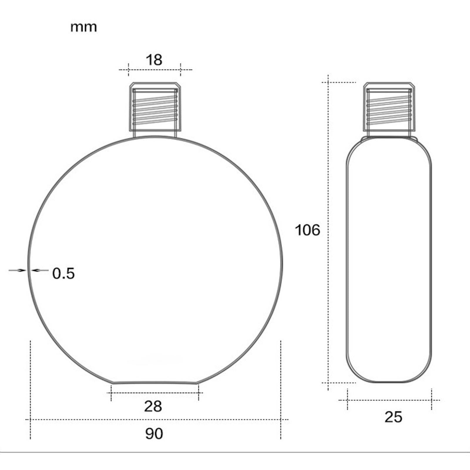 150ml Titanium Water Cup Wine Pot for Travel Camping Backpacking Flask