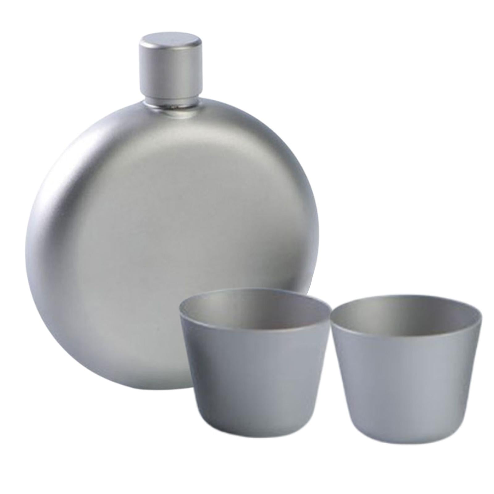 150ml Titanium Water Cup Wine Pot for Travel Camping Backpacking Flask