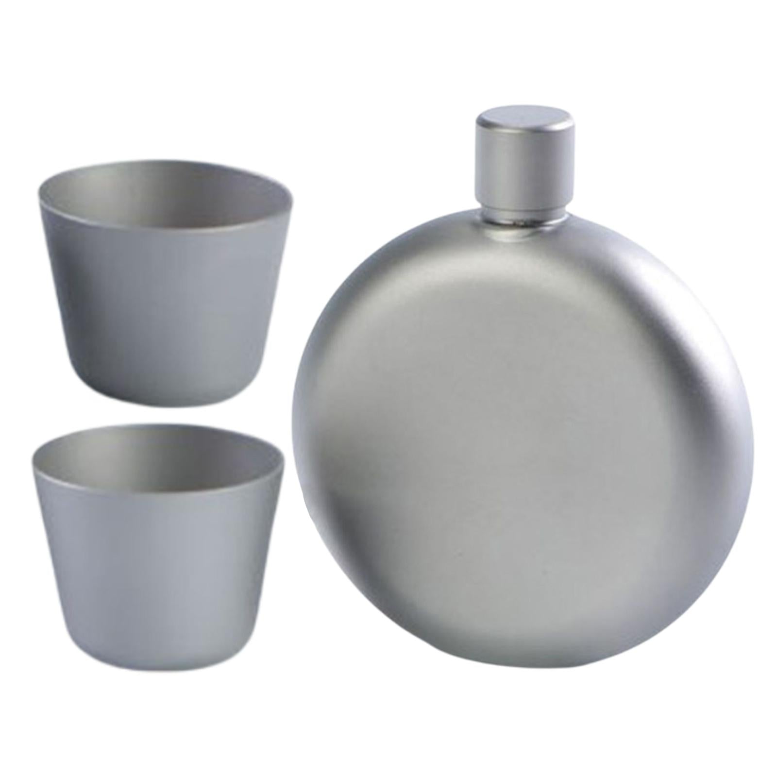 150ml Titanium Water Cup Wine Pot for Travel Camping Backpacking Flask