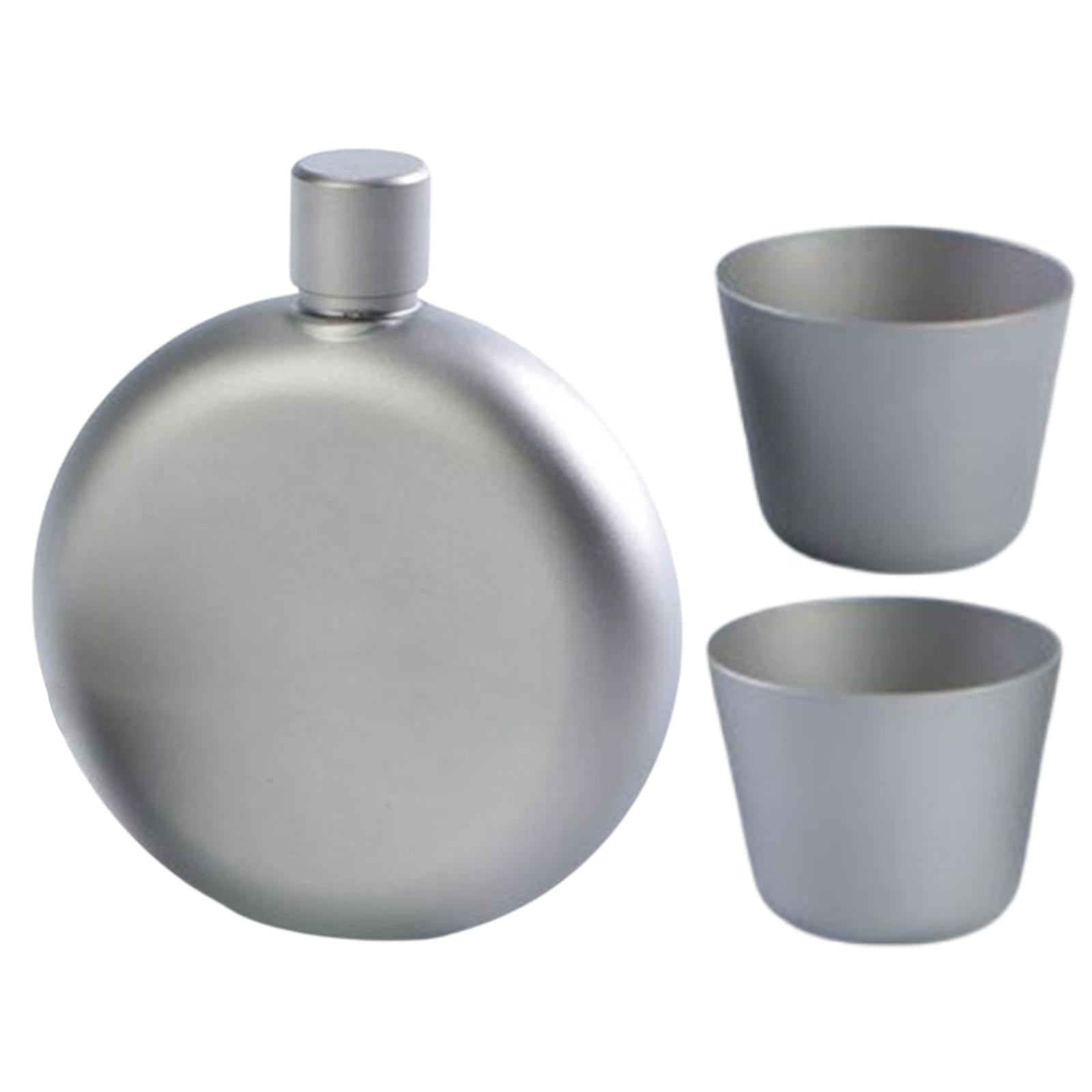 150ml Titanium Water Cup Wine Pot for Travel Camping Backpacking Flask
