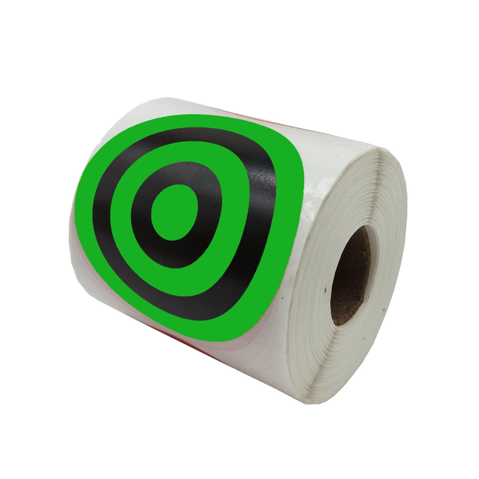 1Roll 3 Splatter Shooting Target Stickers Shooting Training Practice Green"