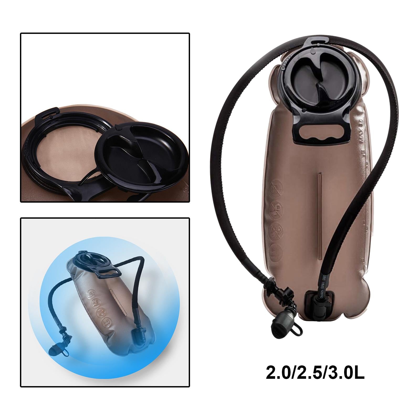 2/2.5/3L Folding TPU Water Bag Liner Camping Hiking Climbing Cycling 2.0L