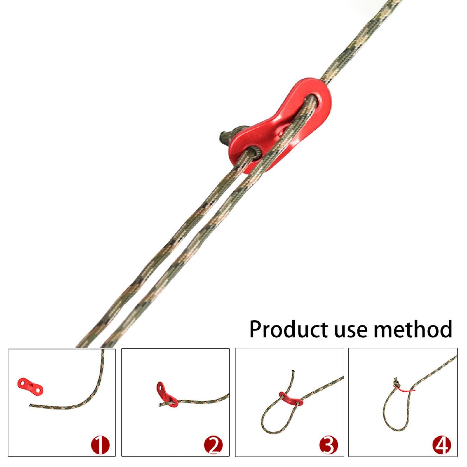 20 Packs Tent Buckle Camping Accessories for Canopy Tent Outdoor Hiking