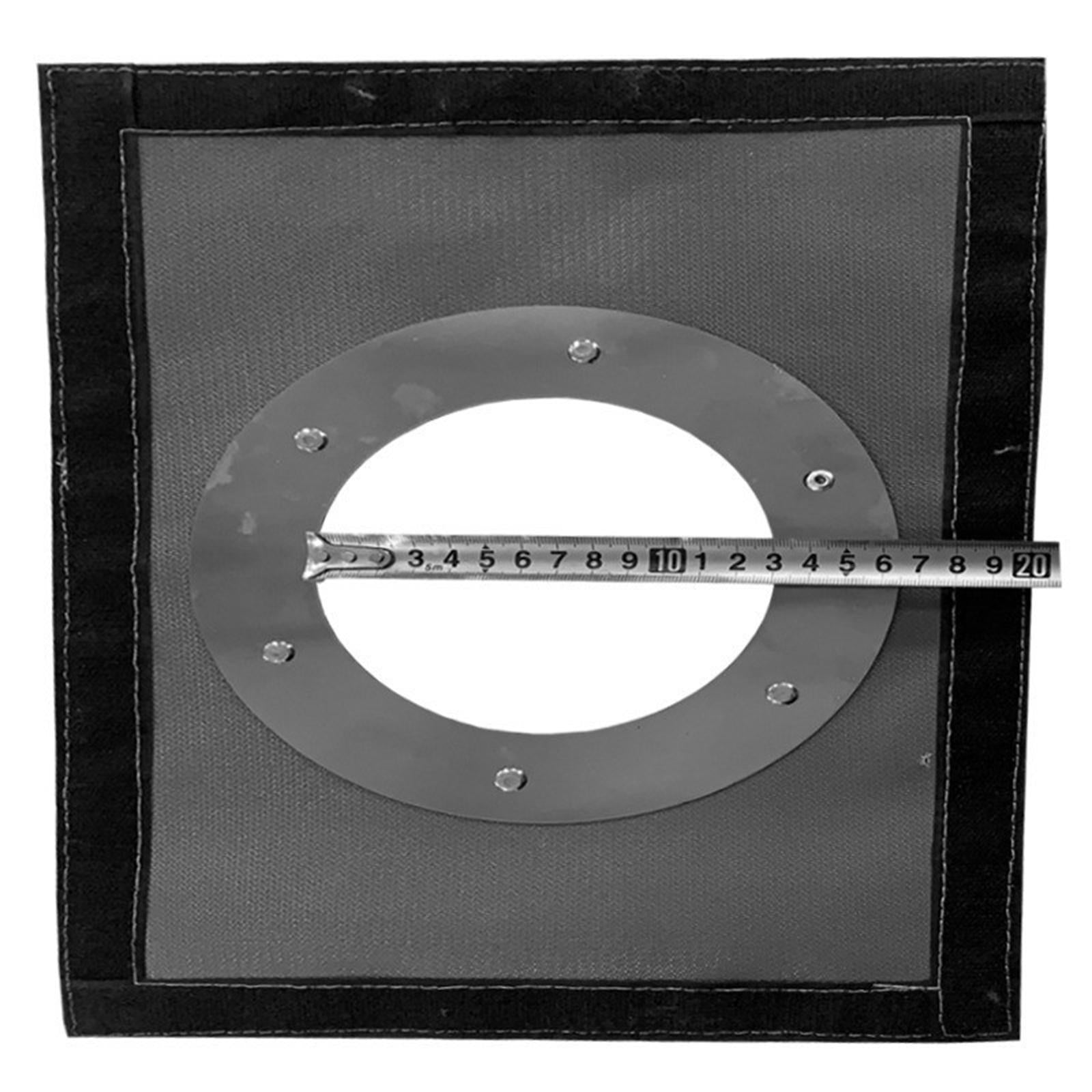 1x Tent Stove Jack W/ Round Hole Steel Camp for Winter Ice Fishing Camping