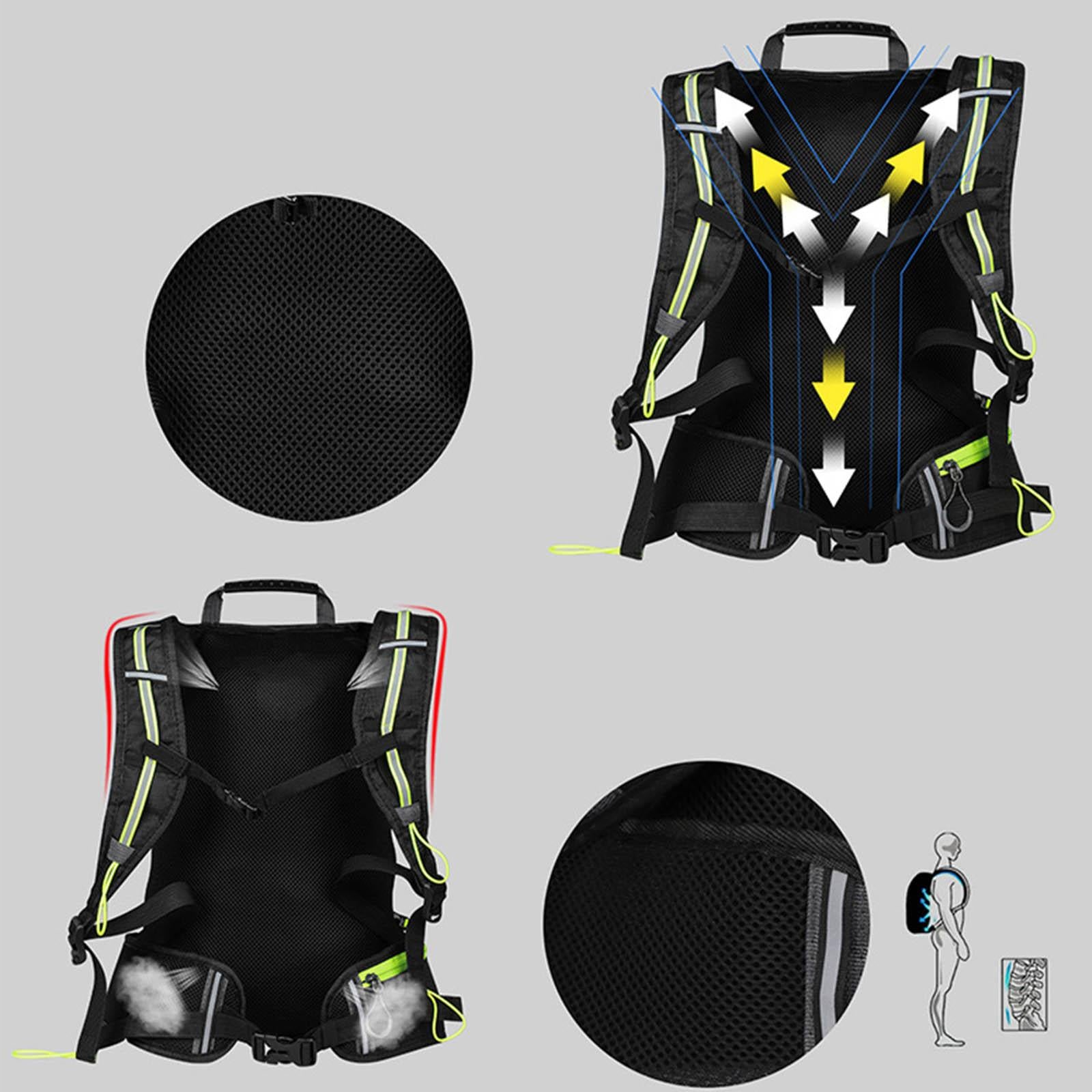 16L Cycling Knapsack Camping Shoulder Bag Backpack Sport Bag Waterproof