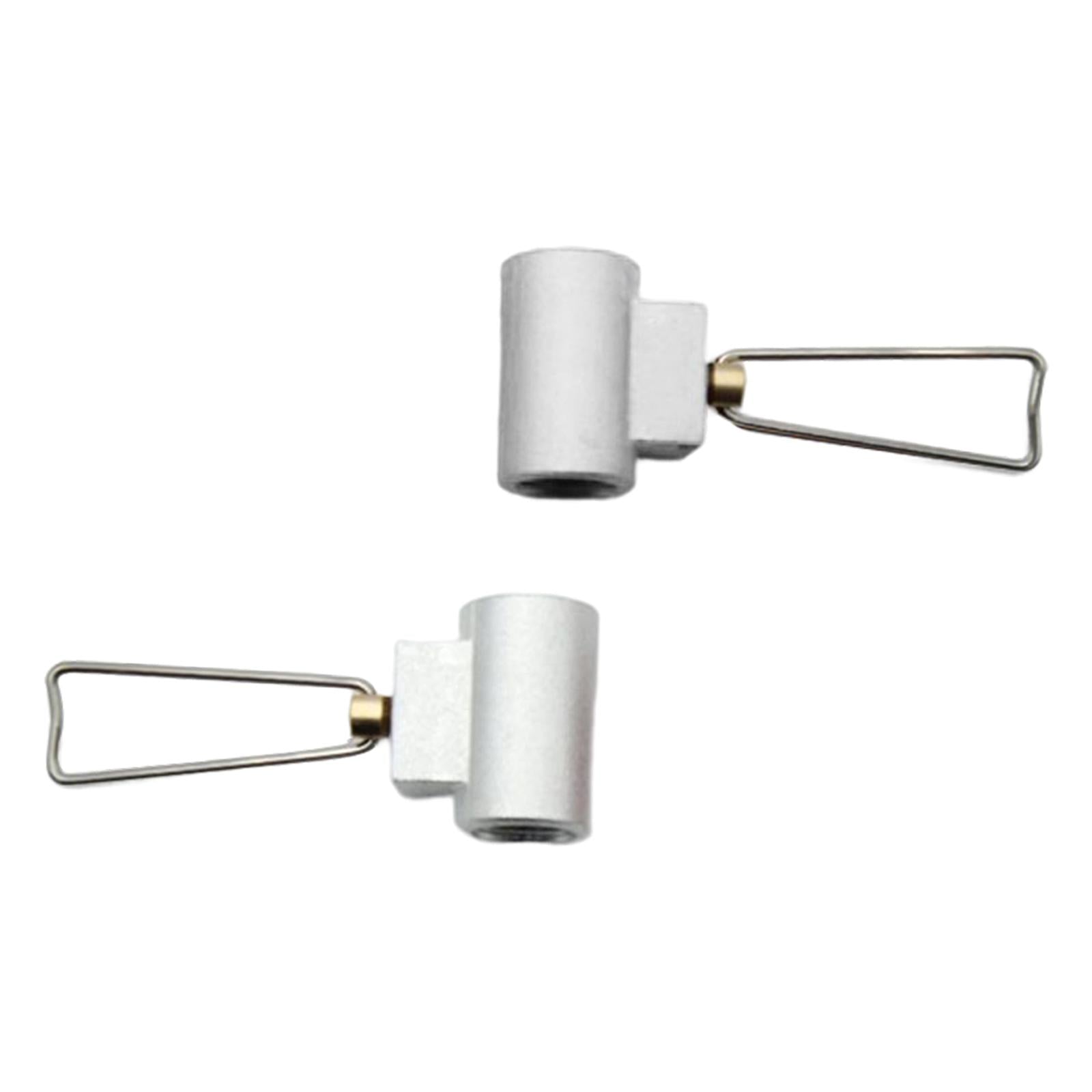 1 Pair Gas Refill Adapter Tool Element Kit Replacement for Outdoor Picnic