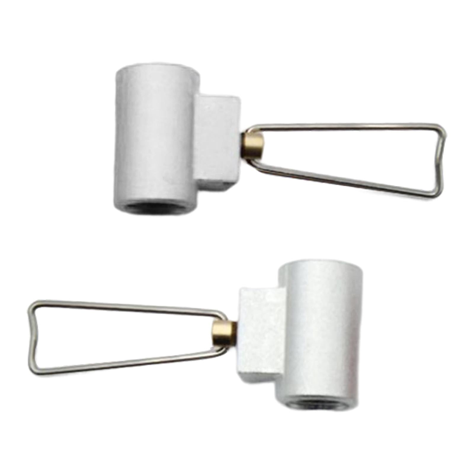 1 Pair Gas Refill Adapter Tool Element Kit Replacement for Outdoor Picnic