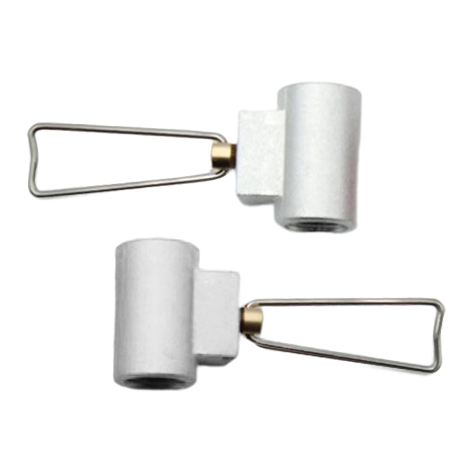 1 Pair Gas Refill Adapter Tool Element Kit Replacement for Outdoor Picnic