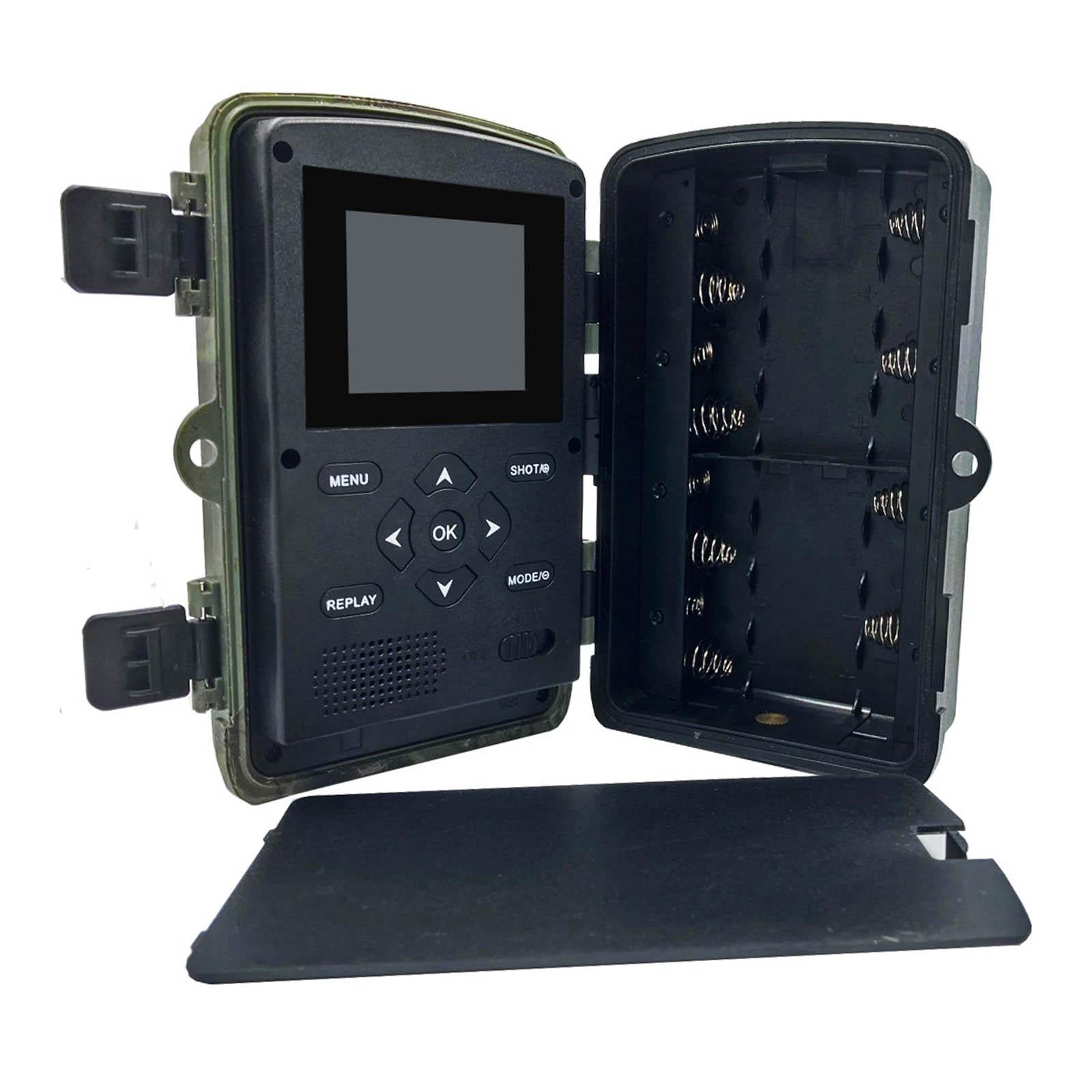 16MP Trail Hunting Camera 120 Degree Angle IR Lights for Wildlife Monitoring