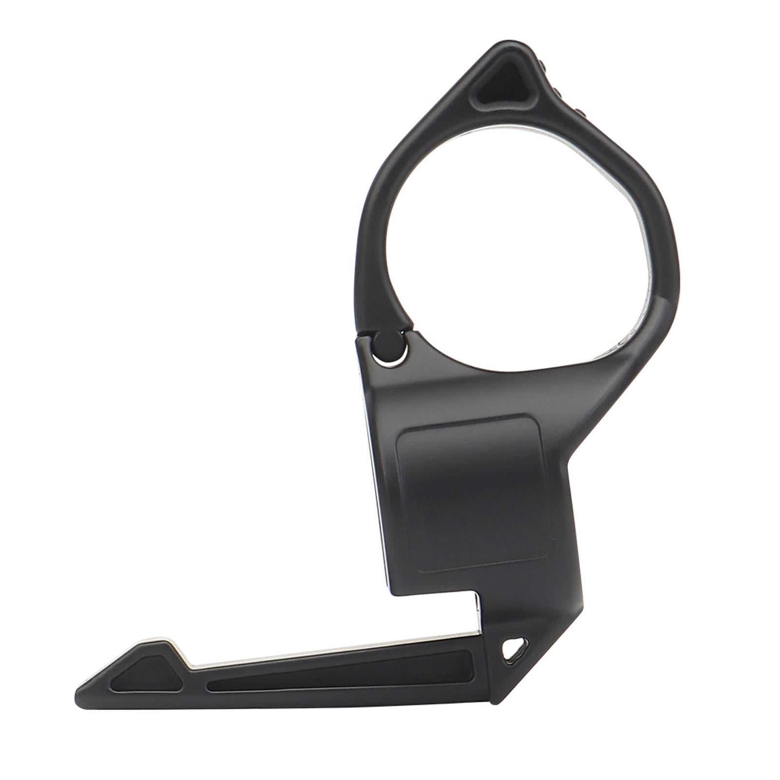 1 inch Flashlight Ring Outdoor Durable Replacement Easy to Use Black