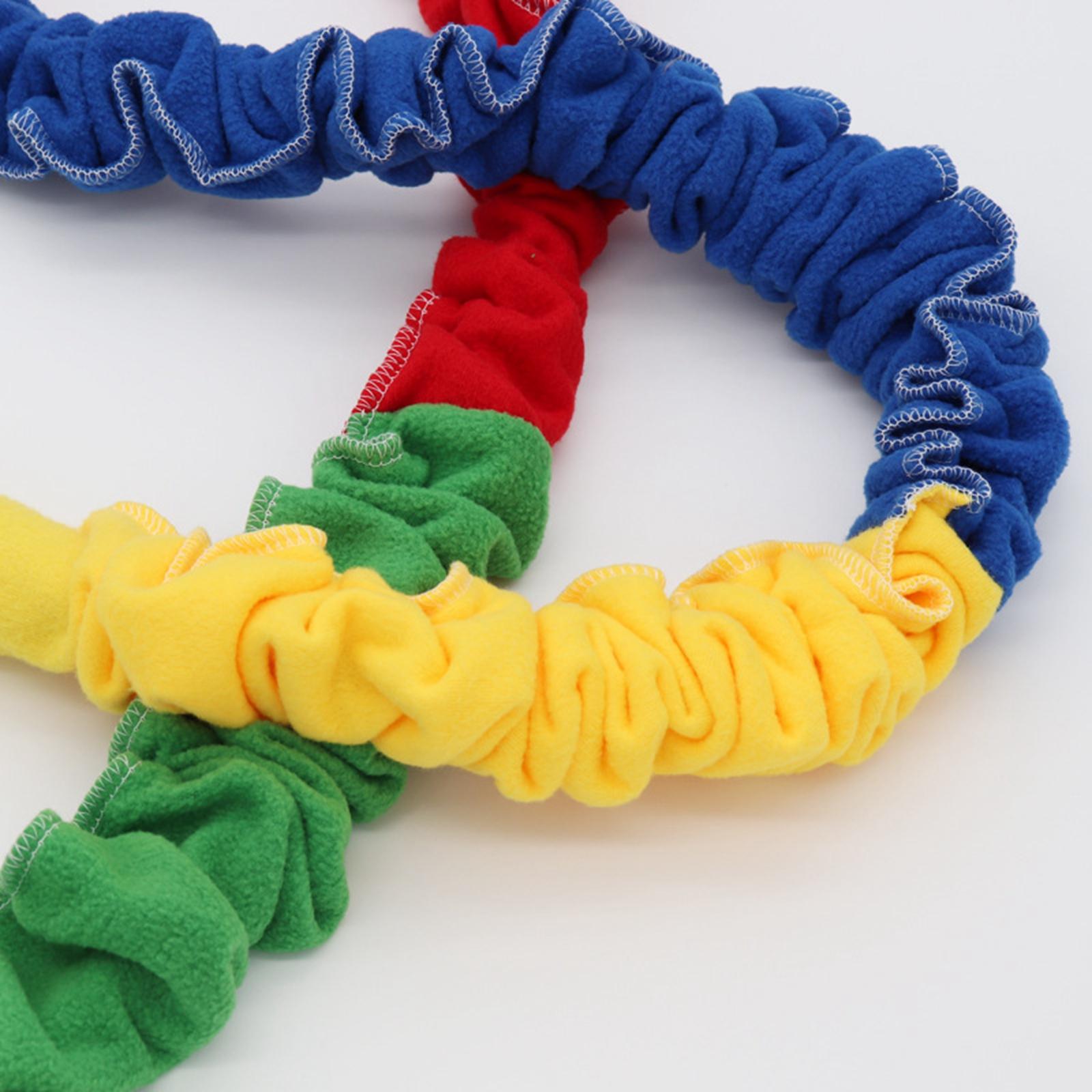 2.4M Elastic Fleece Cooperative Stretchy Band for Playground Activities