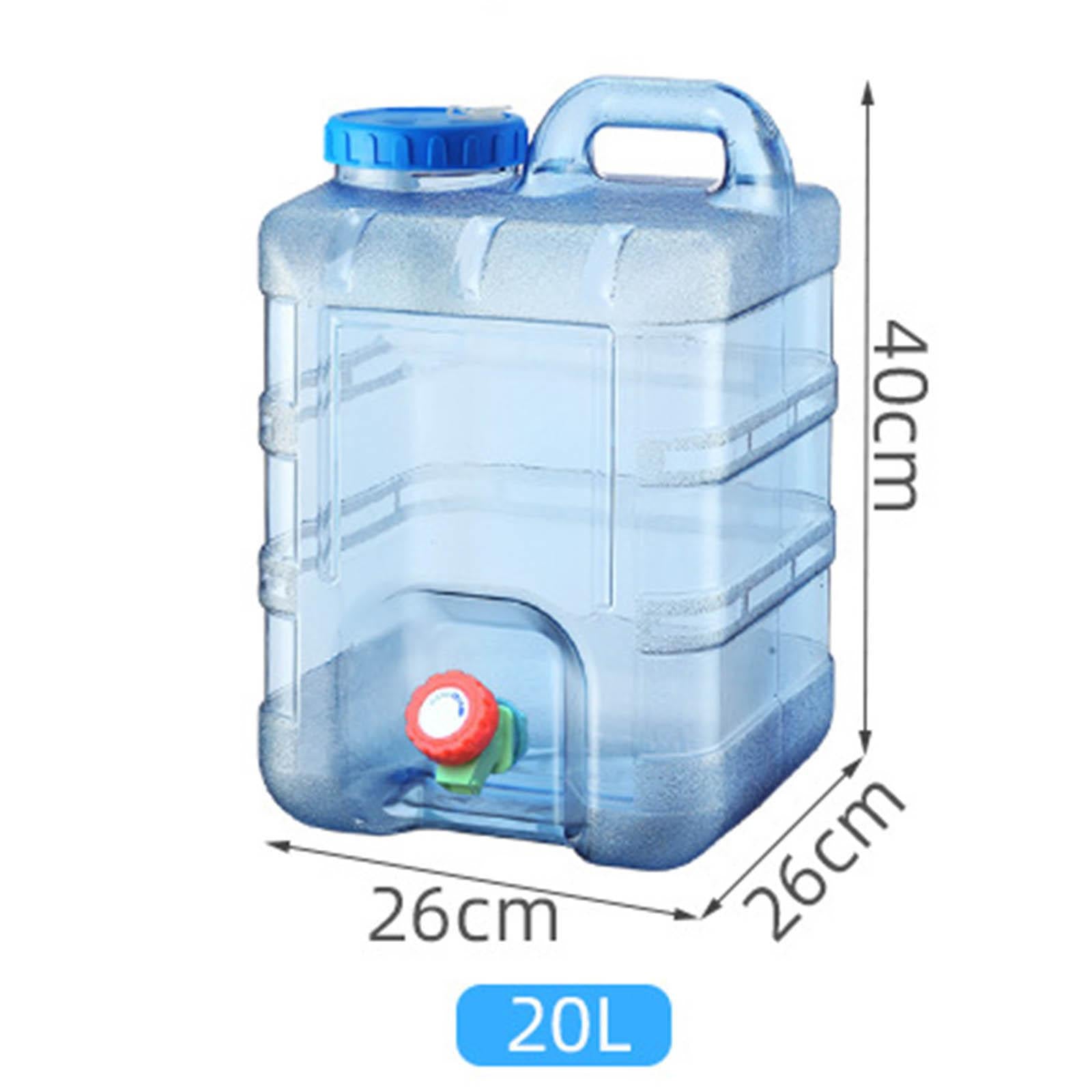 20L Capacity Water Container with Faucet Drink Dispenser for Hiking Car
