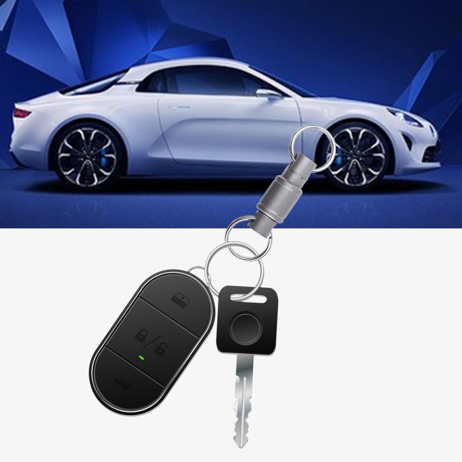 1x Keychain Keyring Silver Removable Titanium Alloy for Men Women Waist Belt