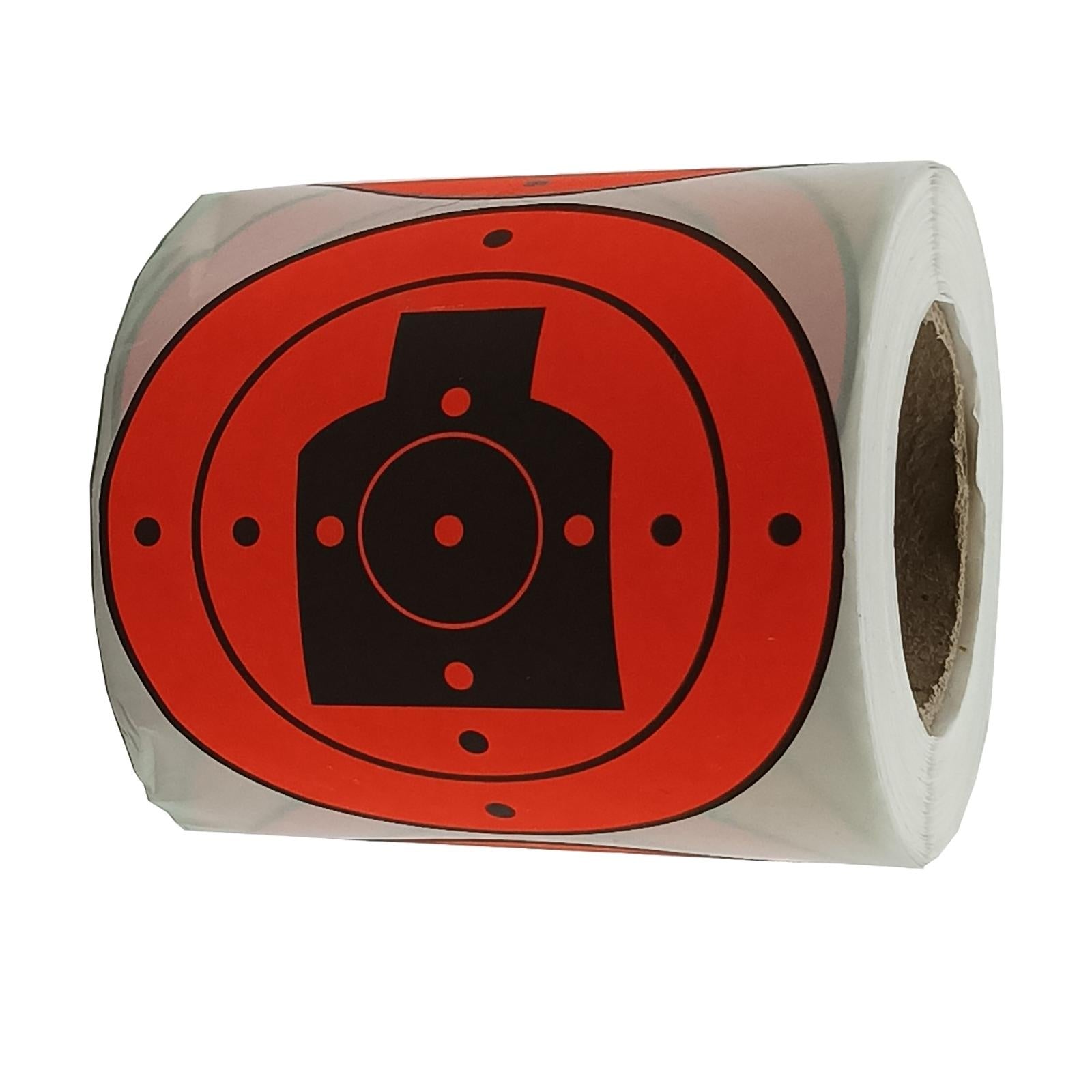 200Pcs Shooting Targets Hunting Targets Accessories Paper Targets 3Inches Red