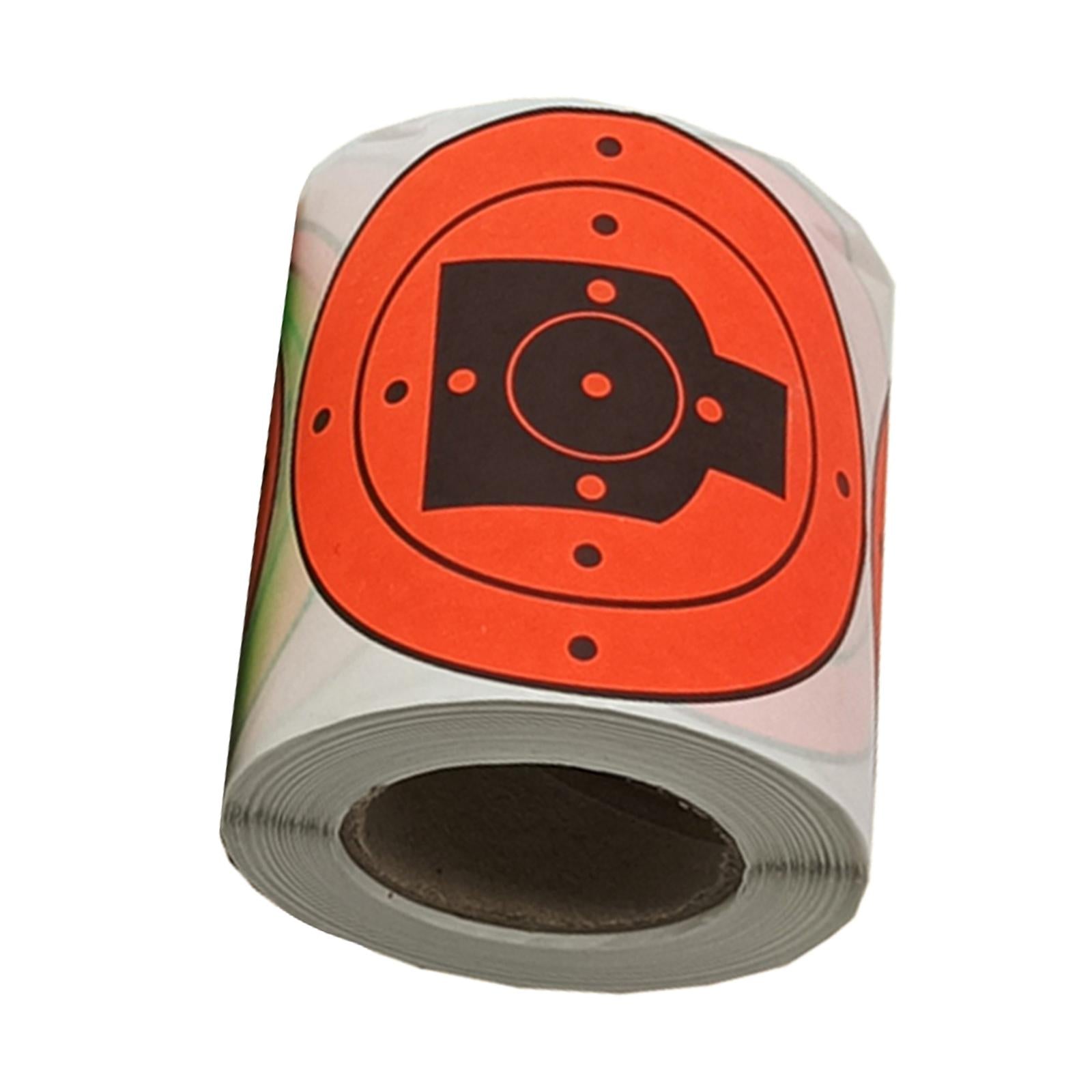 200Pcs Shooting Targets Hunting Targets Accessories Paper Targets 3Inches Red