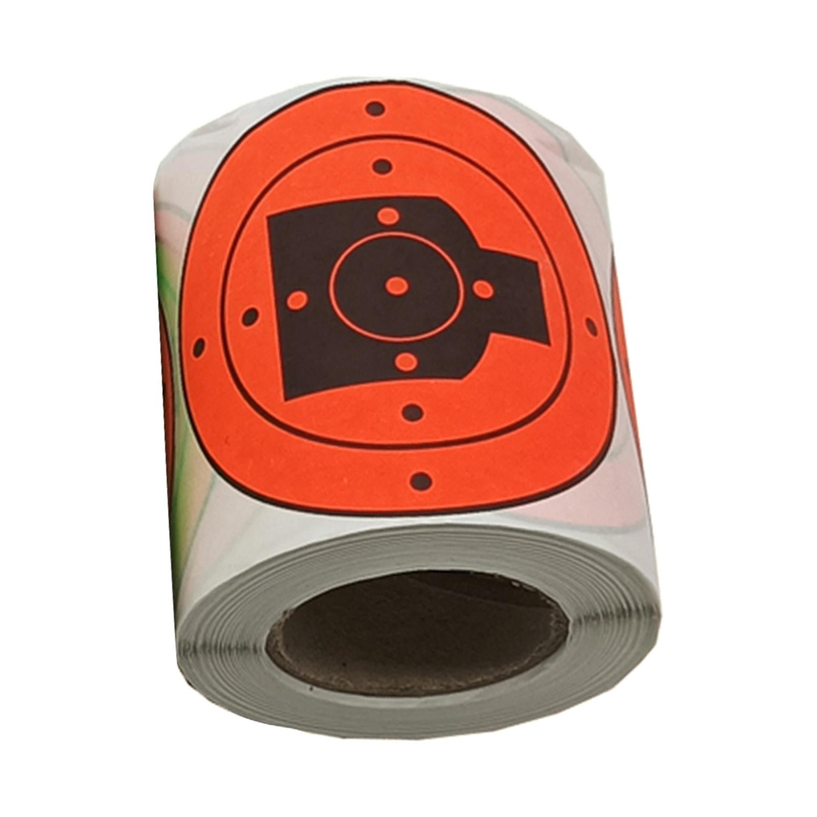 200Pcs Shooting Targets Hunting Targets Accessories Paper Targets 3Inches Red