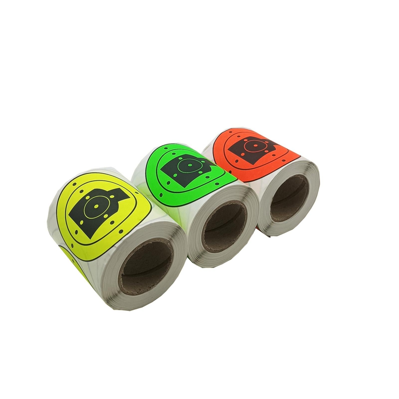 200Pcs Shooting Targets Hunting Targets Accessories Paper Targets 3Inches Green