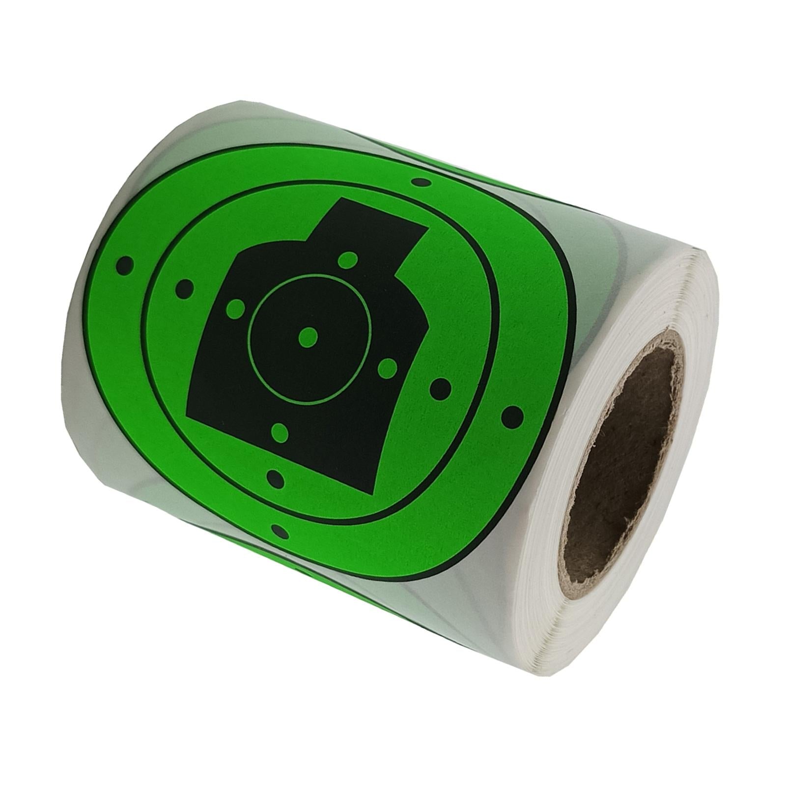 200Pcs Shooting Targets Hunting Targets Accessories Paper Targets 3Inches Green