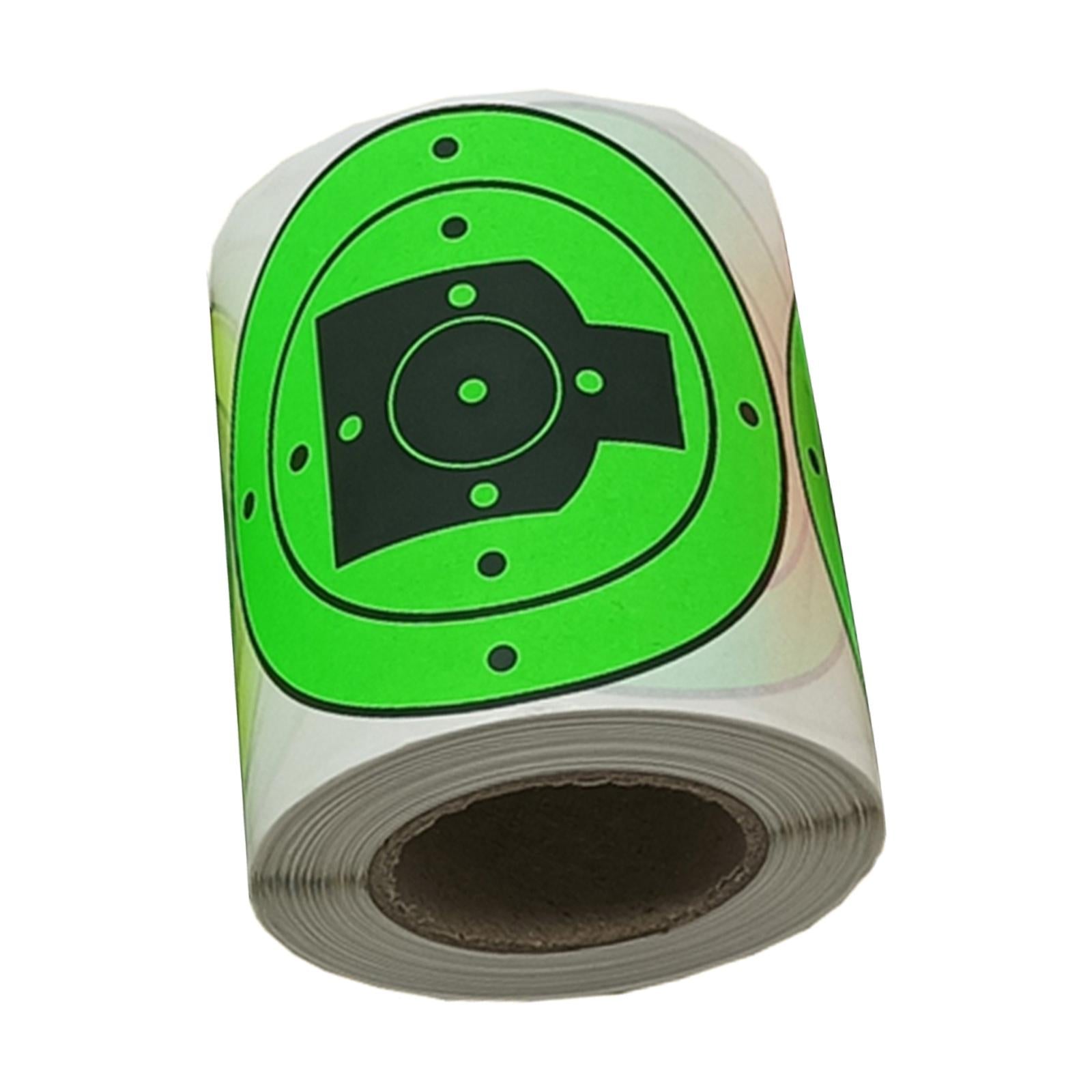 200Pcs Shooting Targets Hunting Targets Accessories Paper Targets 3Inches Green