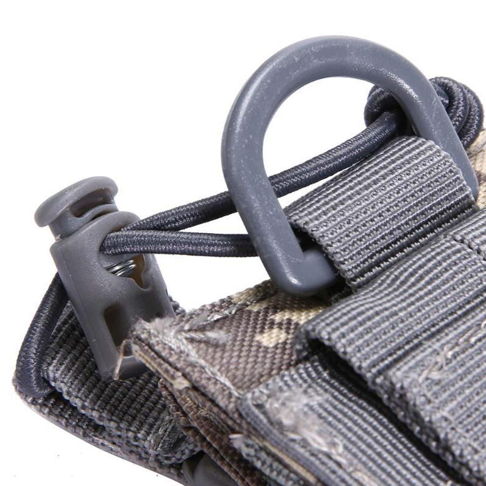 1PC Radio Pouch Holder Lightweight Portable Waist Bag Universal for Camping Multicolor A