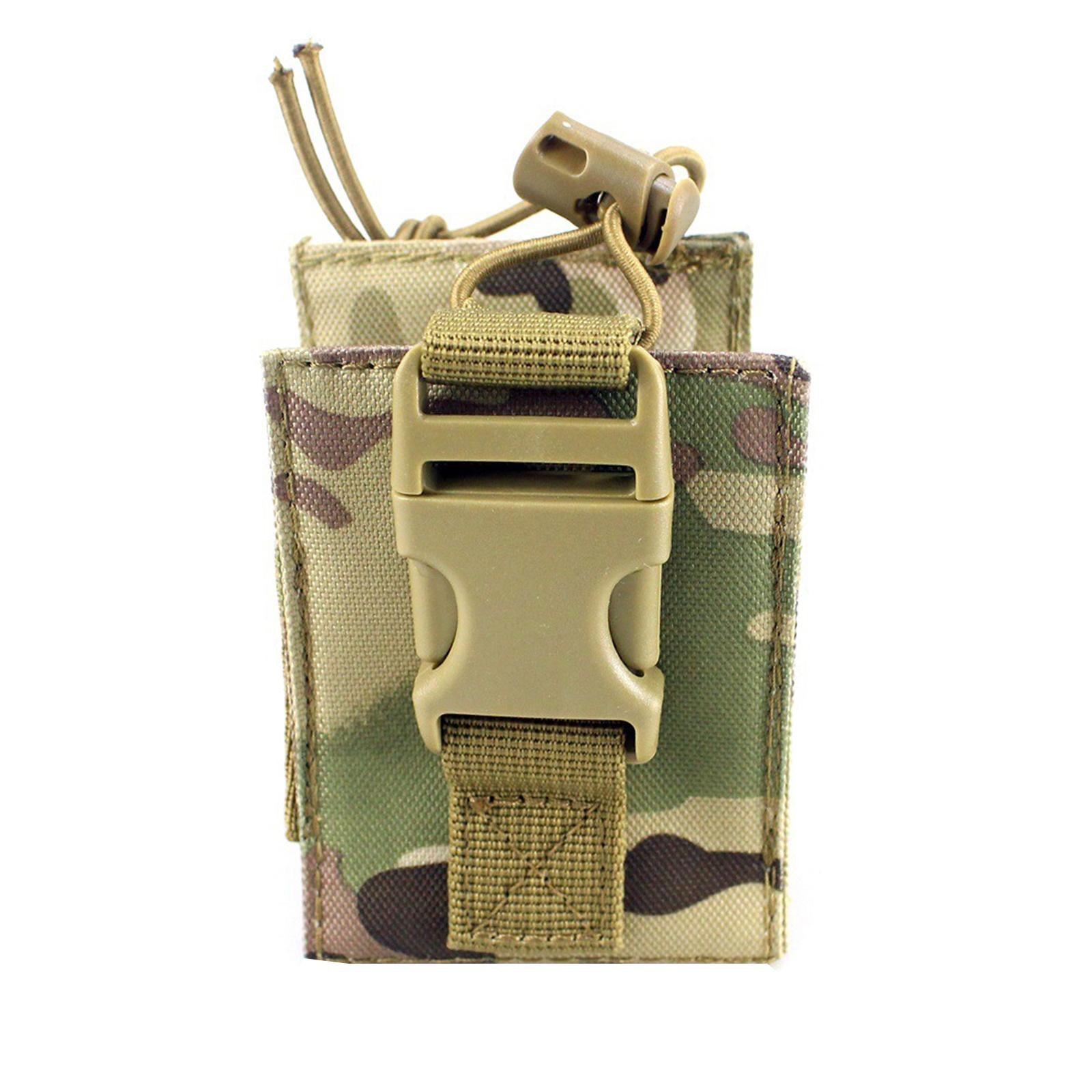 1PC Radio Pouch Holder Lightweight Portable Waist Bag Universal for Camping Multicolor B