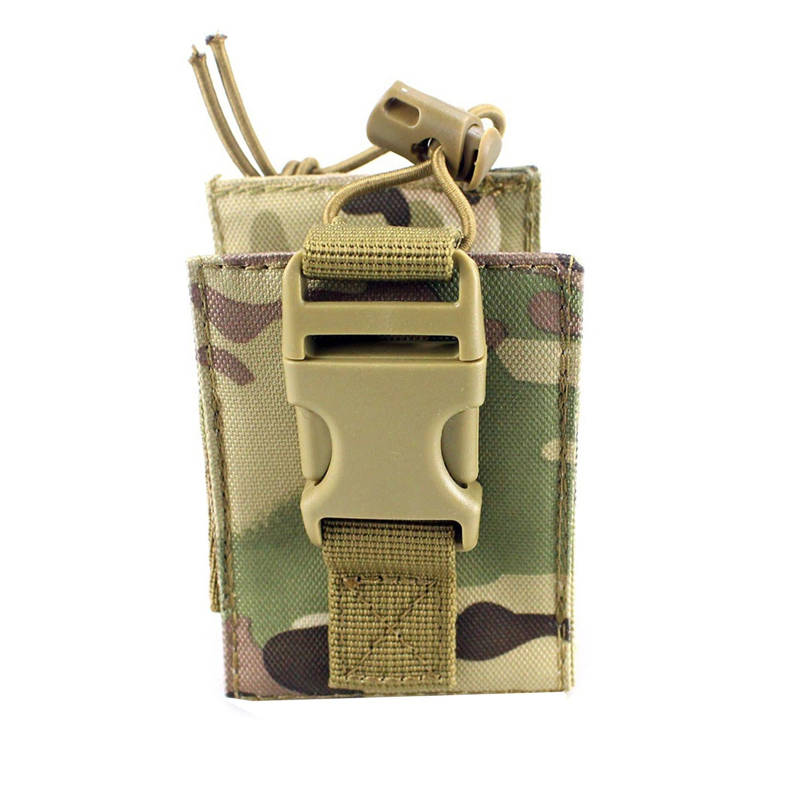 1PC Radio Pouch Holder Lightweight Portable Waist Bag Universal for Camping Multicolor B
