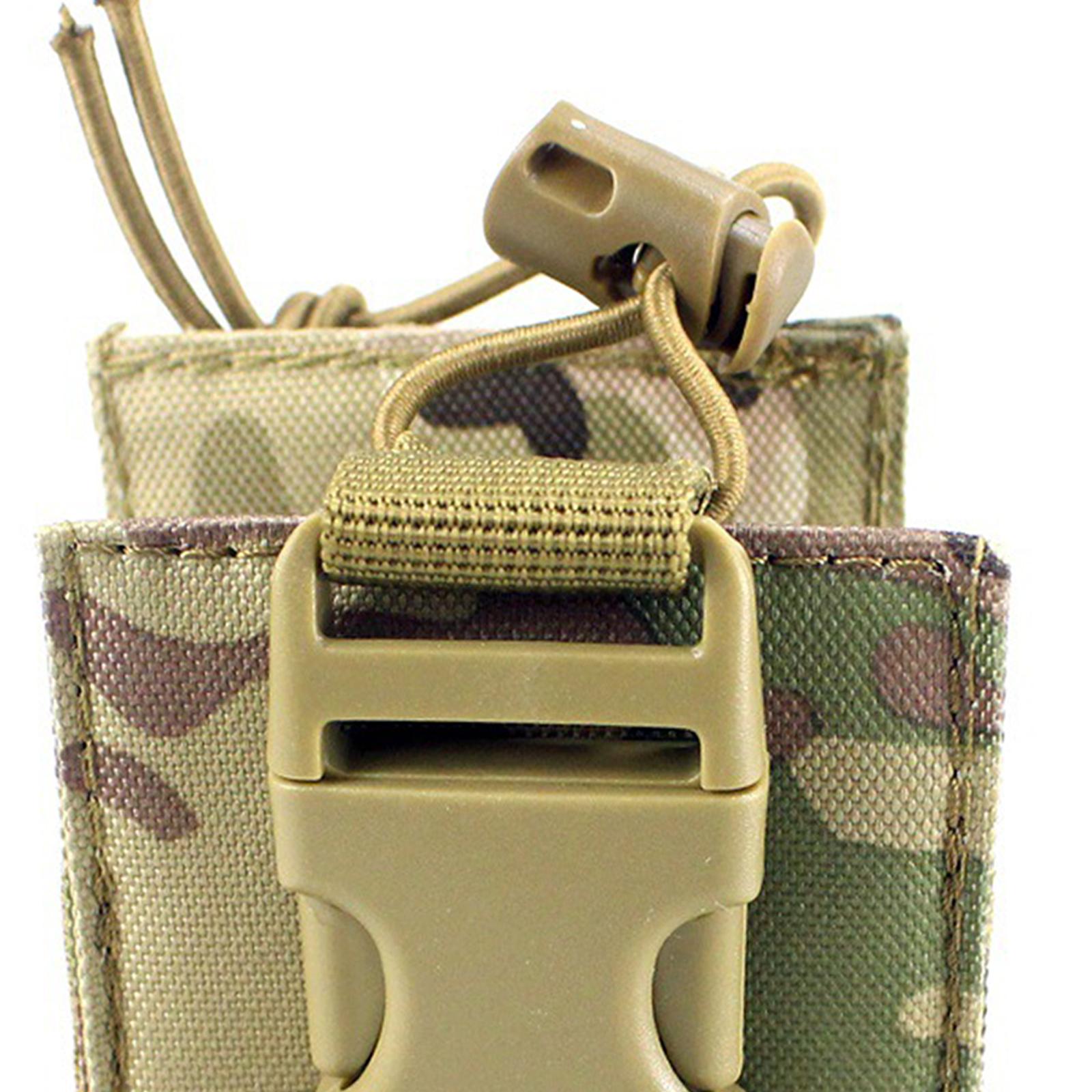 1PC Radio Pouch Holder Lightweight Portable Waist Bag Universal for Camping Multicolor B