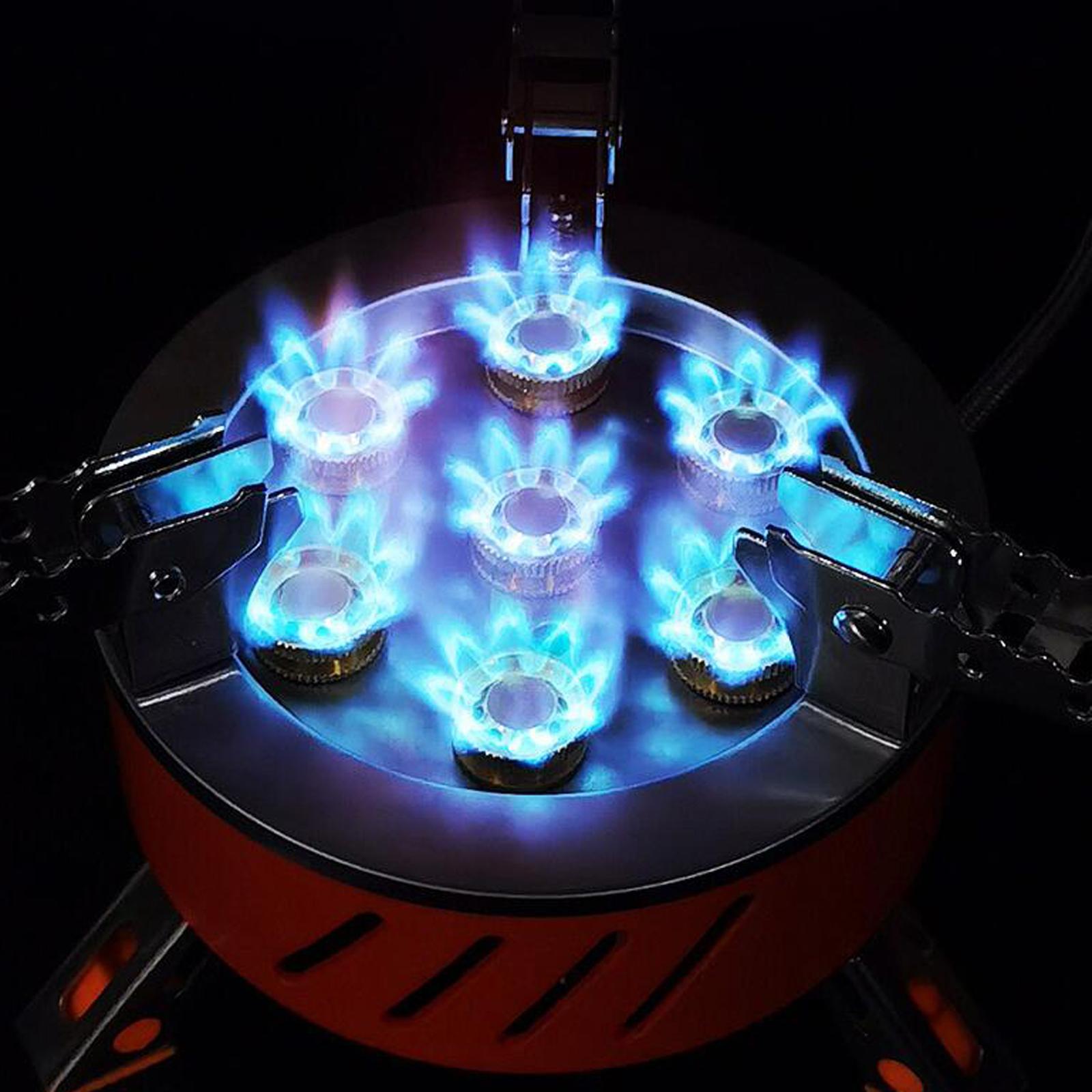 17800W Camping Gas Stove Windproof Stove Burner for Cooking Fishing Outdoor