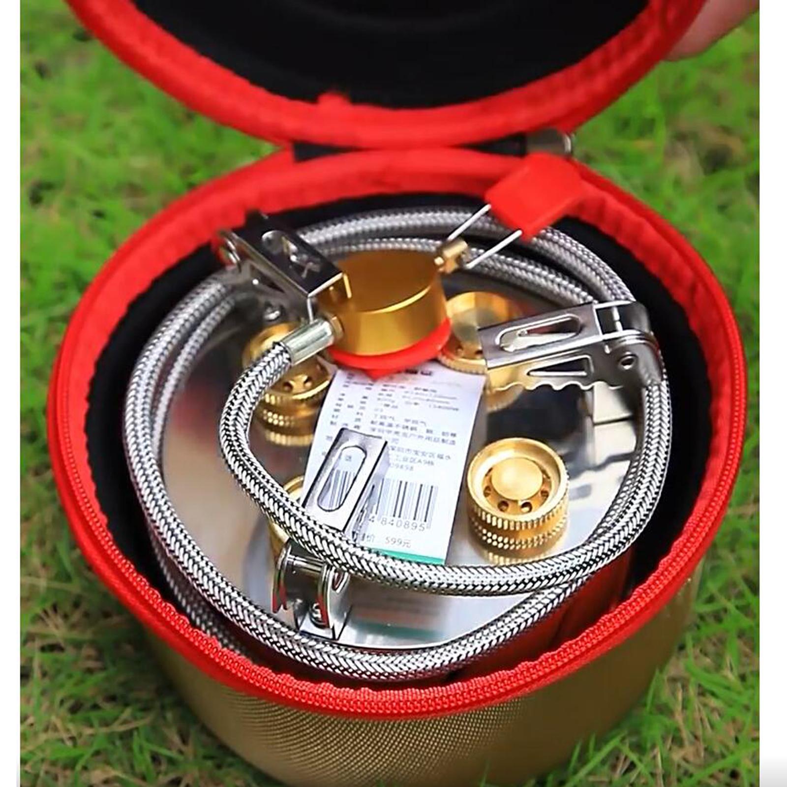 15800W Portable Gas Camping Stove Stove Burner for Picnic Cooking Hiking