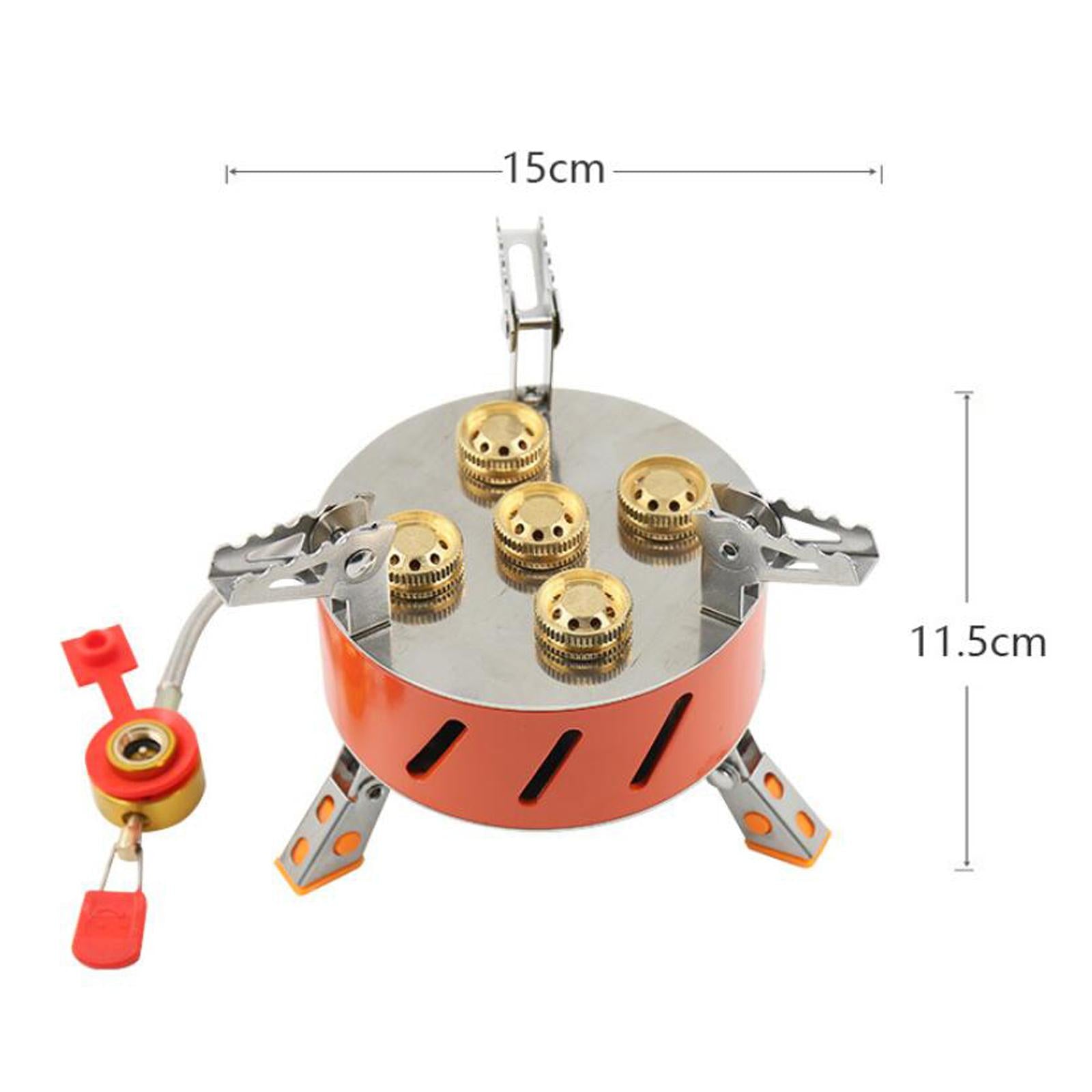 15800W Portable Gas Camping Stove Stove Burner for Picnic Cooking Hiking