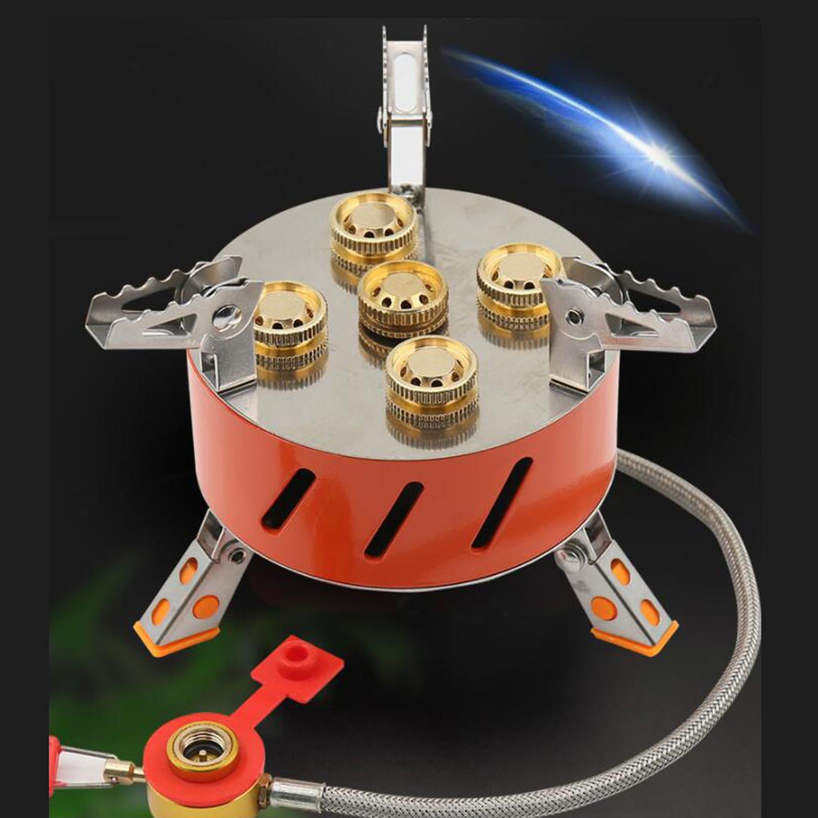 15800W Portable Gas Camping Stove Stove Burner for Picnic Cooking Hiking