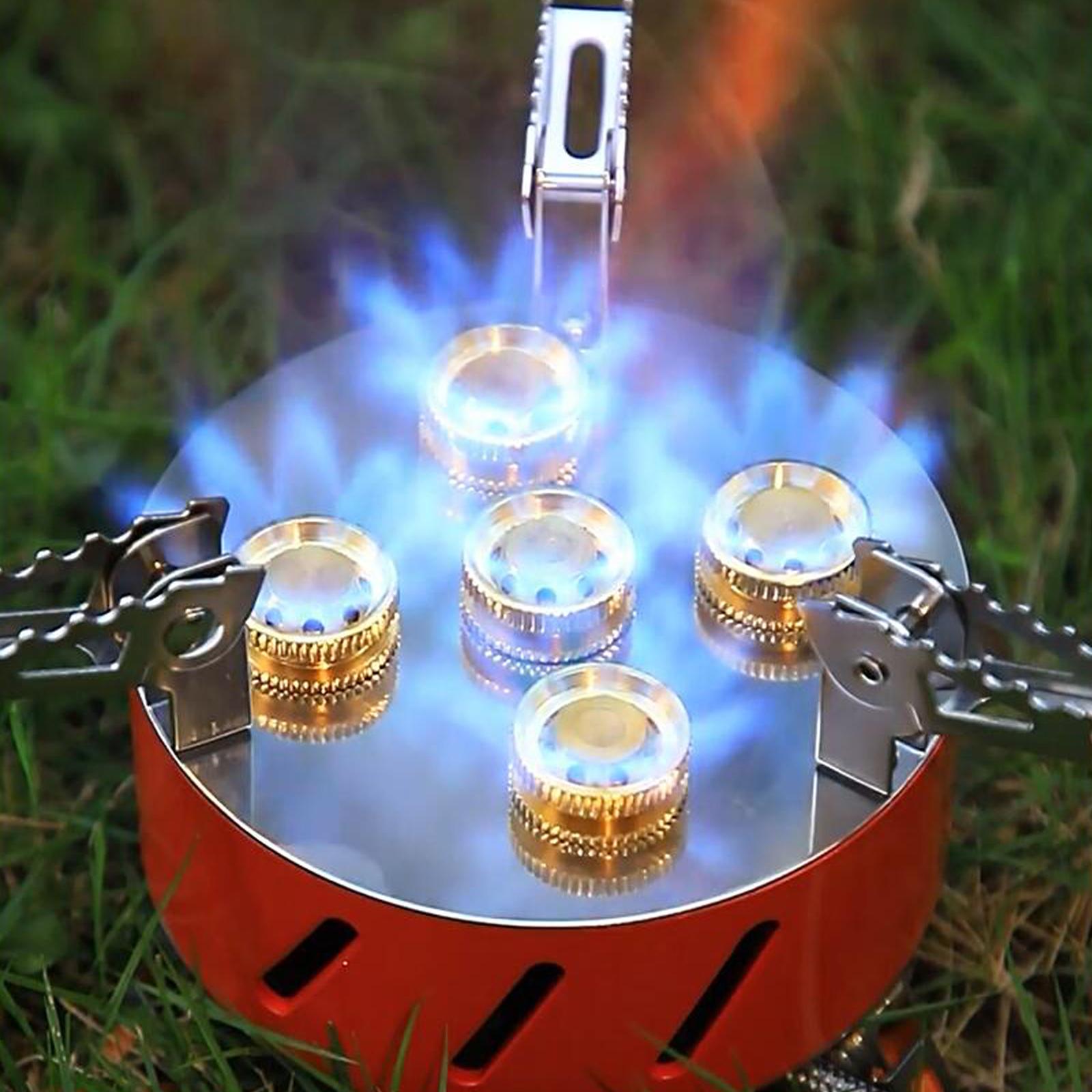 15800W Portable Gas Camping Stove Stove Burner for Picnic Cooking Hiking