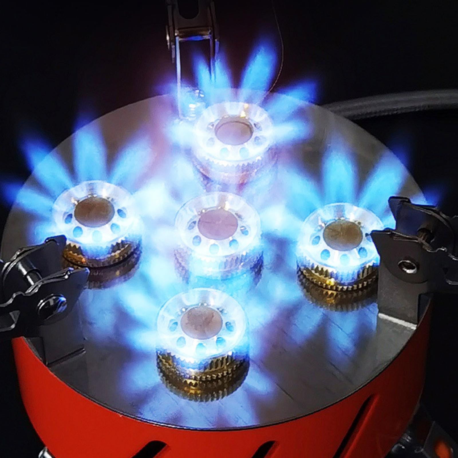 15800W Portable Gas Camping Stove Stove Burner for Picnic Cooking Hiking