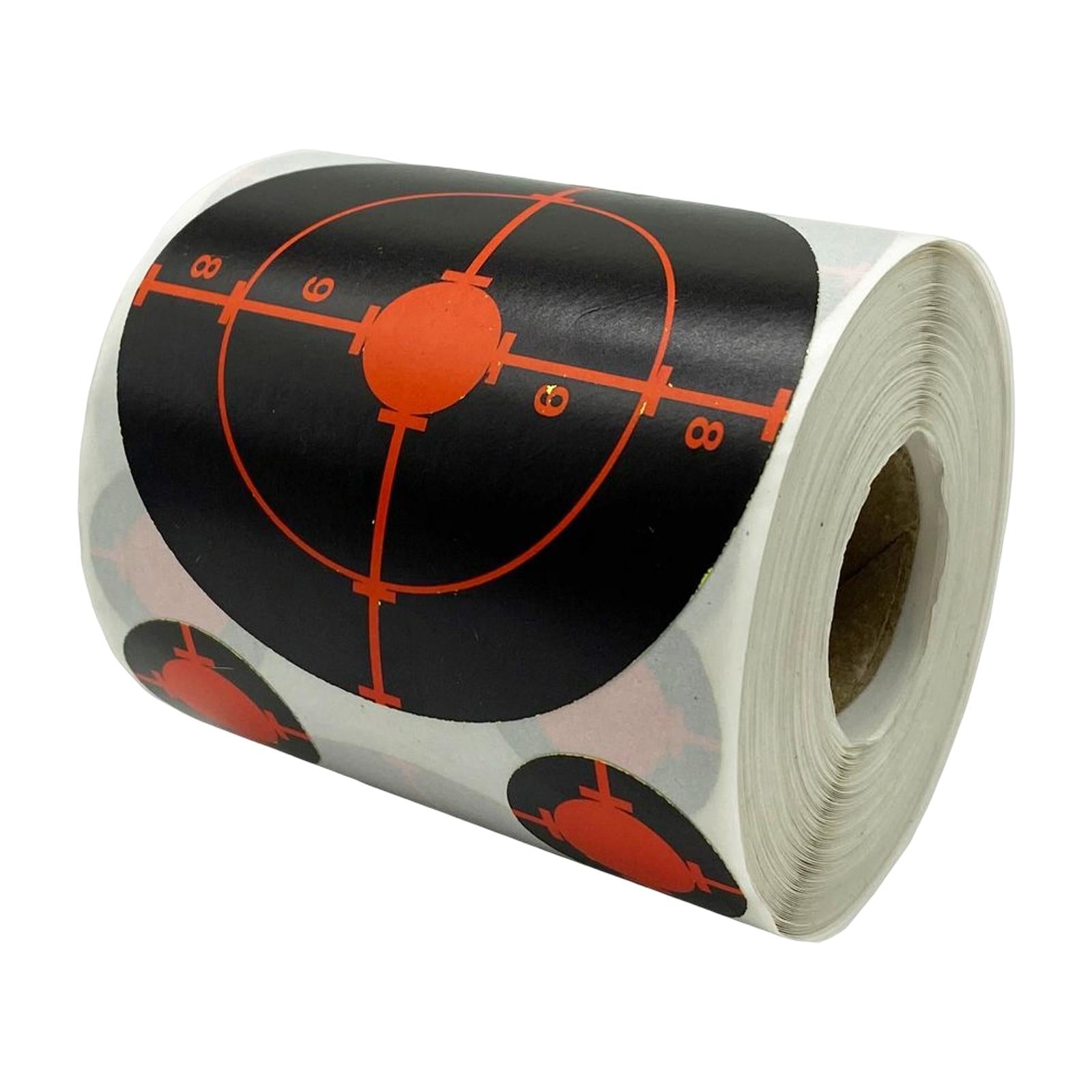 200x Round Targets Stickers Splatter Reactive Practicing Paper Sheet Indoor