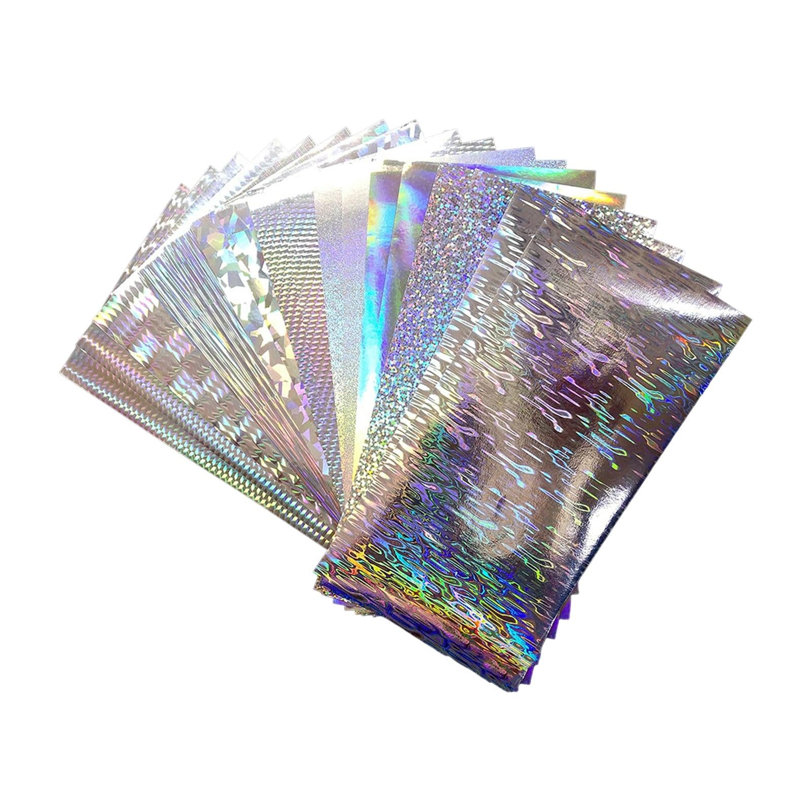 18x Holographic Fishing Flashing Tape Flasher Adhesive Waterproof