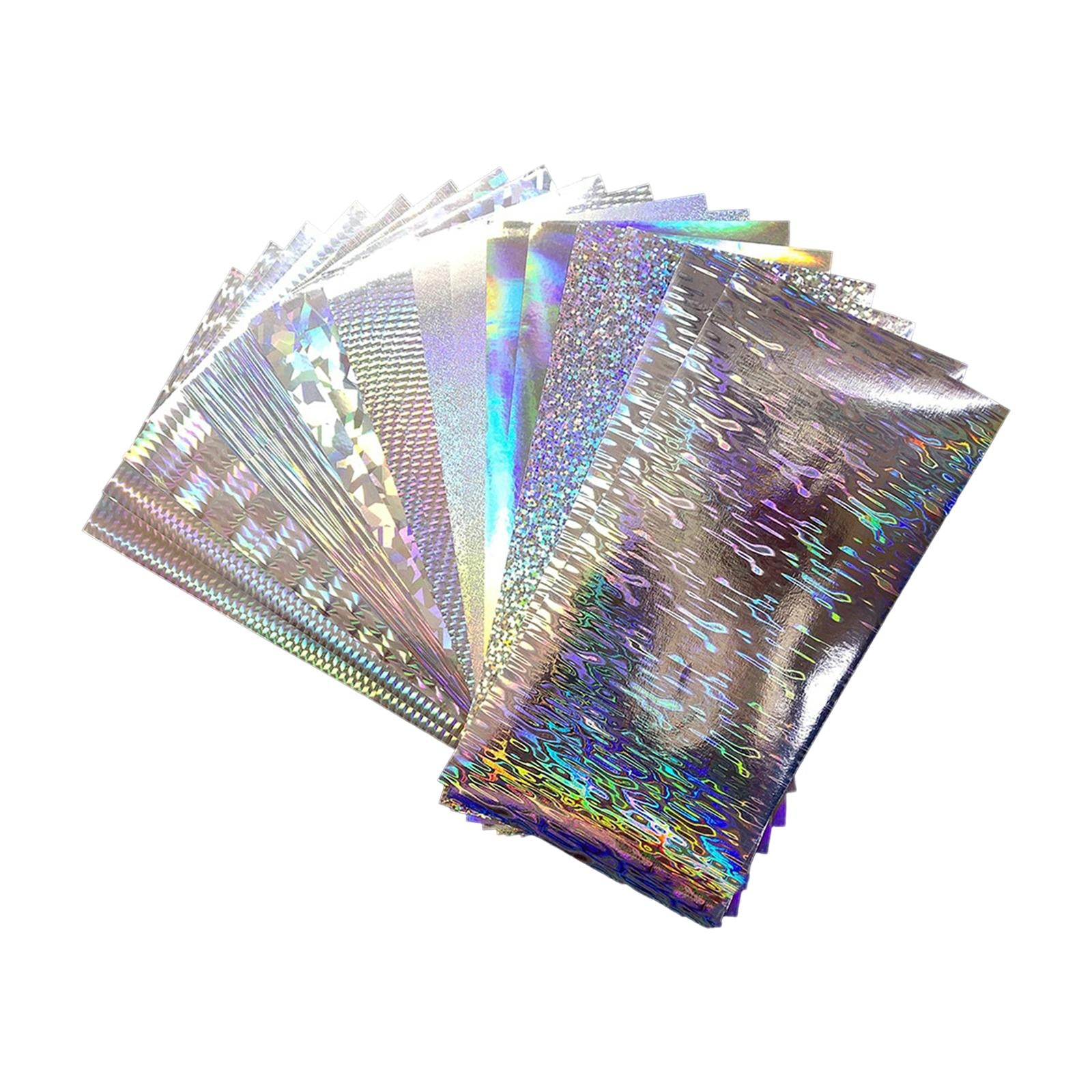 18x Holographic Fishing Flashing Tape Flasher Adhesive Waterproof